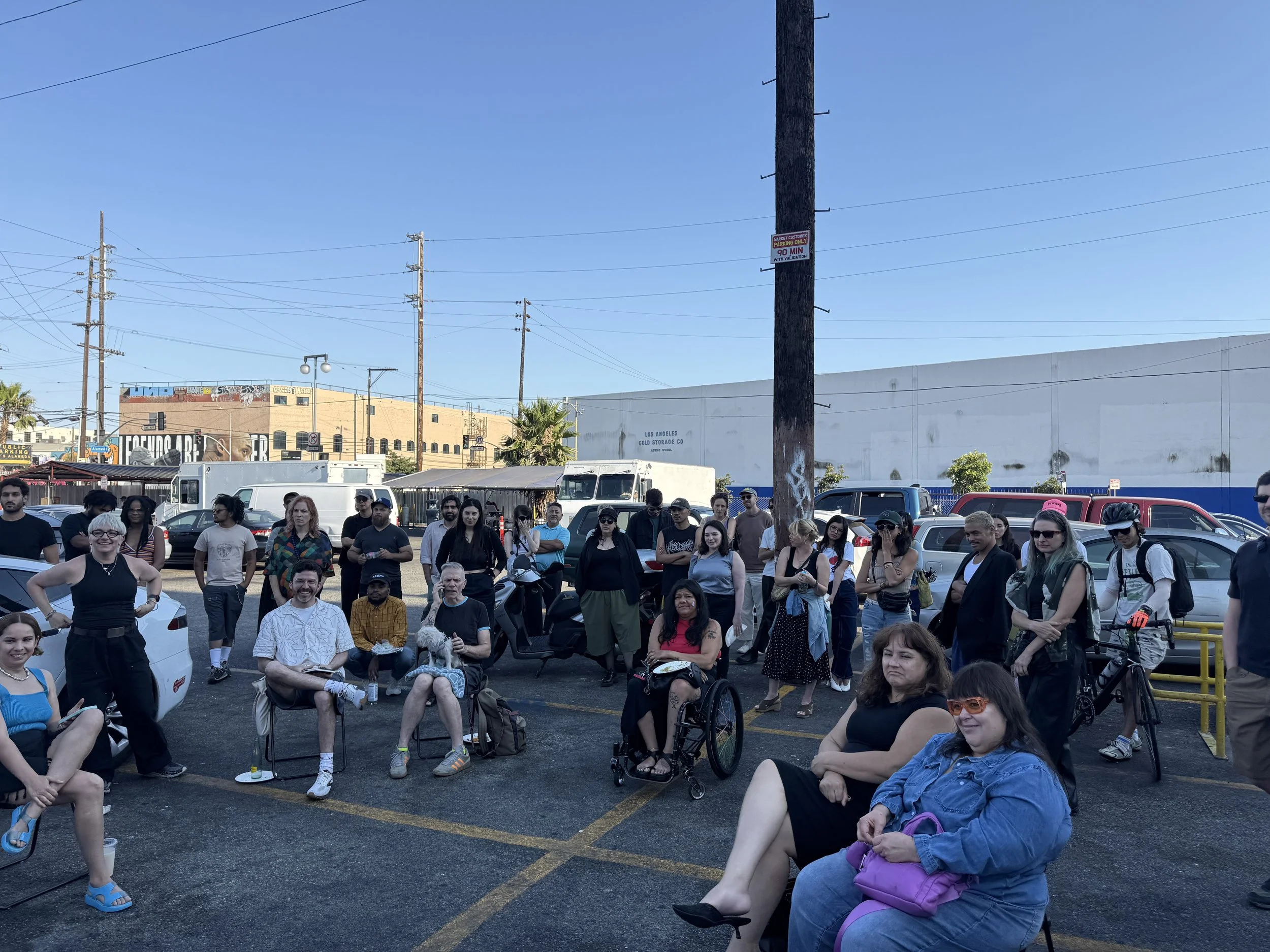 This summer - homeLA partners with Performance Art Museum’s taco talks