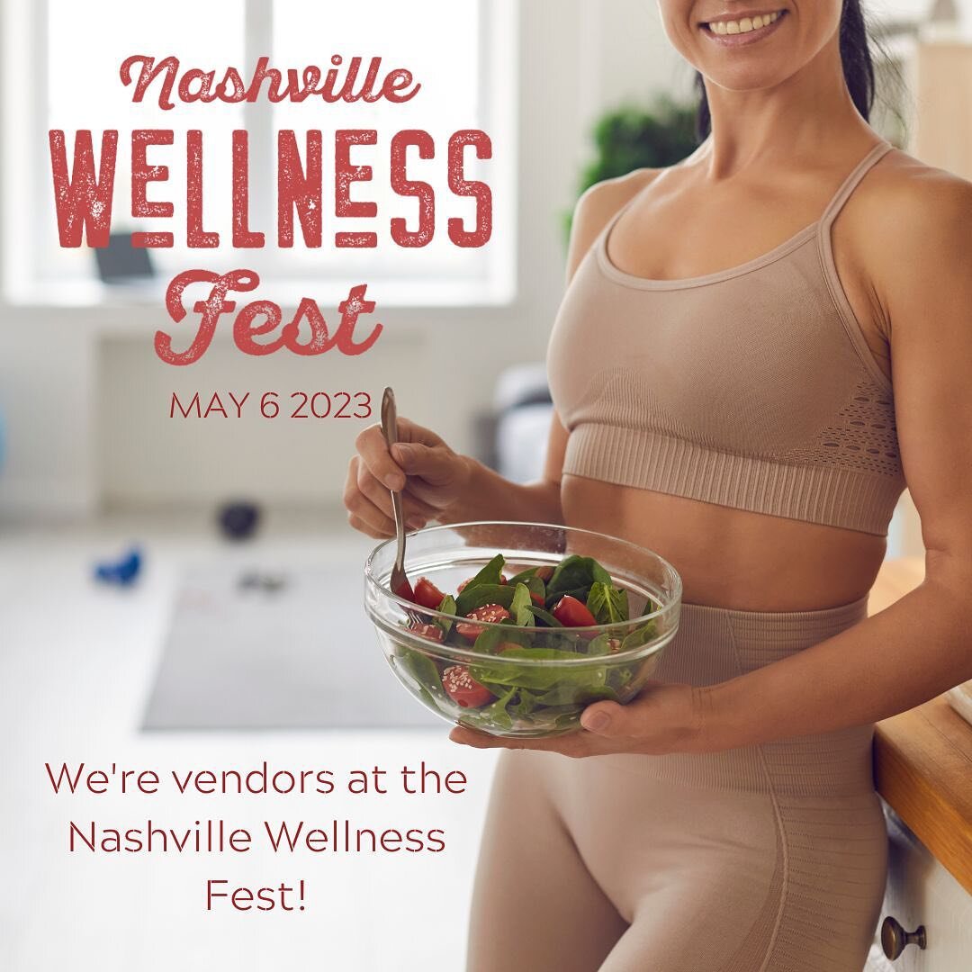 Nashville Wellness Fest is this Saturday!

Don't miss out on this one stop shop for all your health and wellness needs...

-Free healthy cooking demonstrations

-Lots of healthy food and drink vendors-a real feast of tasty eats are at the Fest.

-FRE