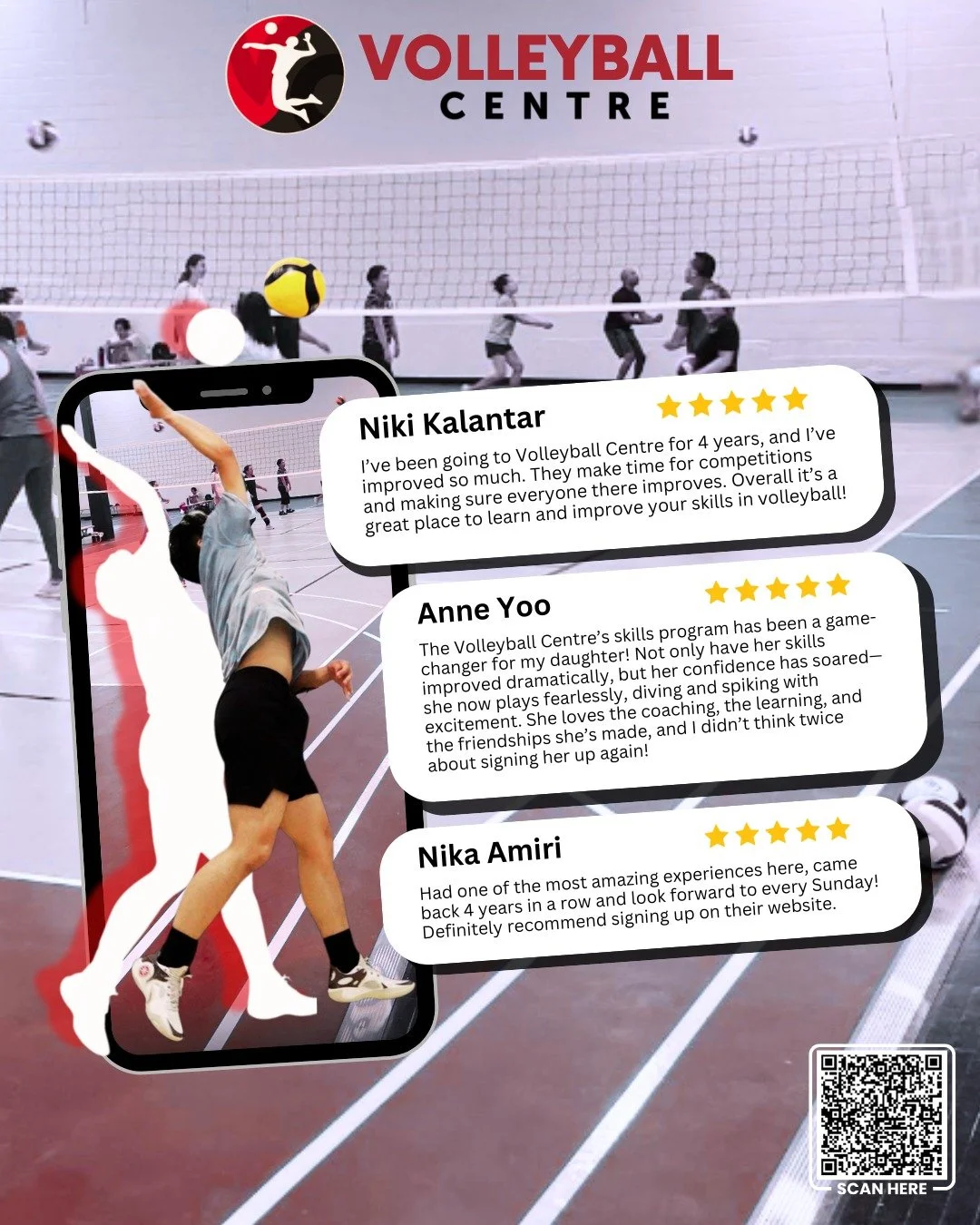 ⭐ Real stories. Real growth. Real results.
From confidence on the court to lifelong friendships, our community says it best.
Thank you to our athletes and families for trusting Volleyball Centre&mdash;your journey is why we do what we do. 🏐❤️

#voll