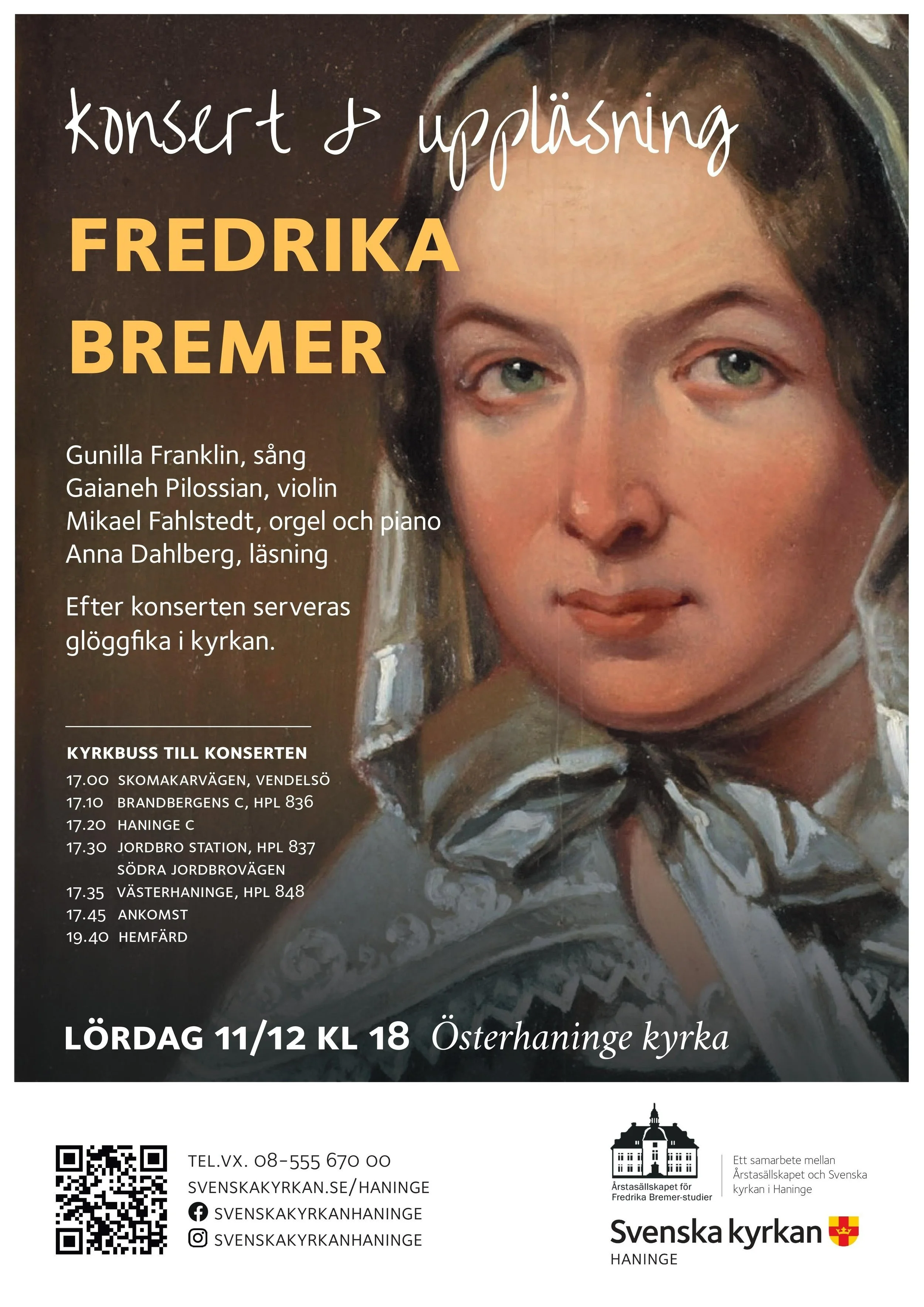 Julkonsert i Fredrika Bremers anda