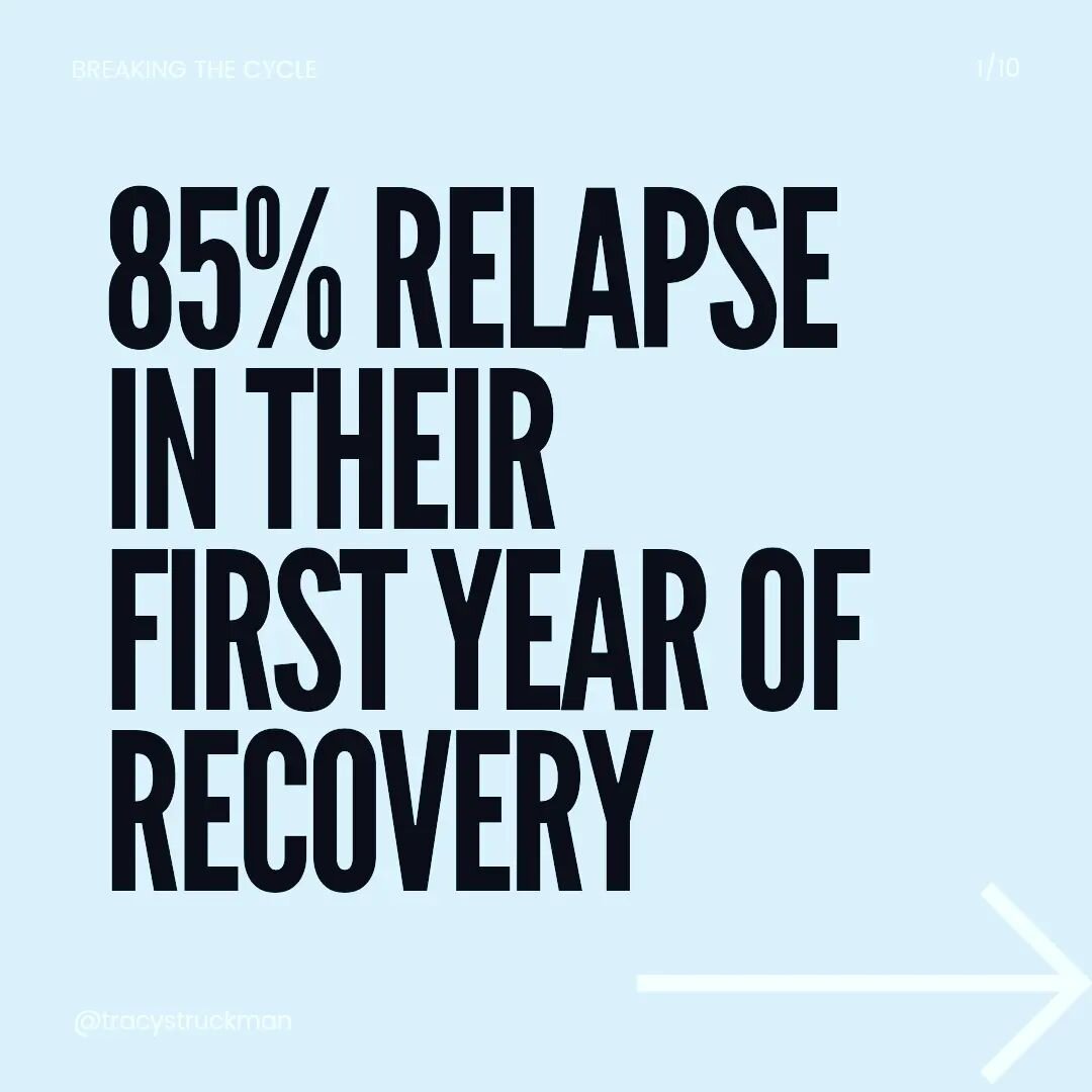 85% is a STAGGERING number. Have you fallen into the cycle of 'Get clean, do well, relapse &amp; repeat?' It's exhausting to build a life from the ground up over &amp; over again. 

This time can be your last time. This time, try a different route an