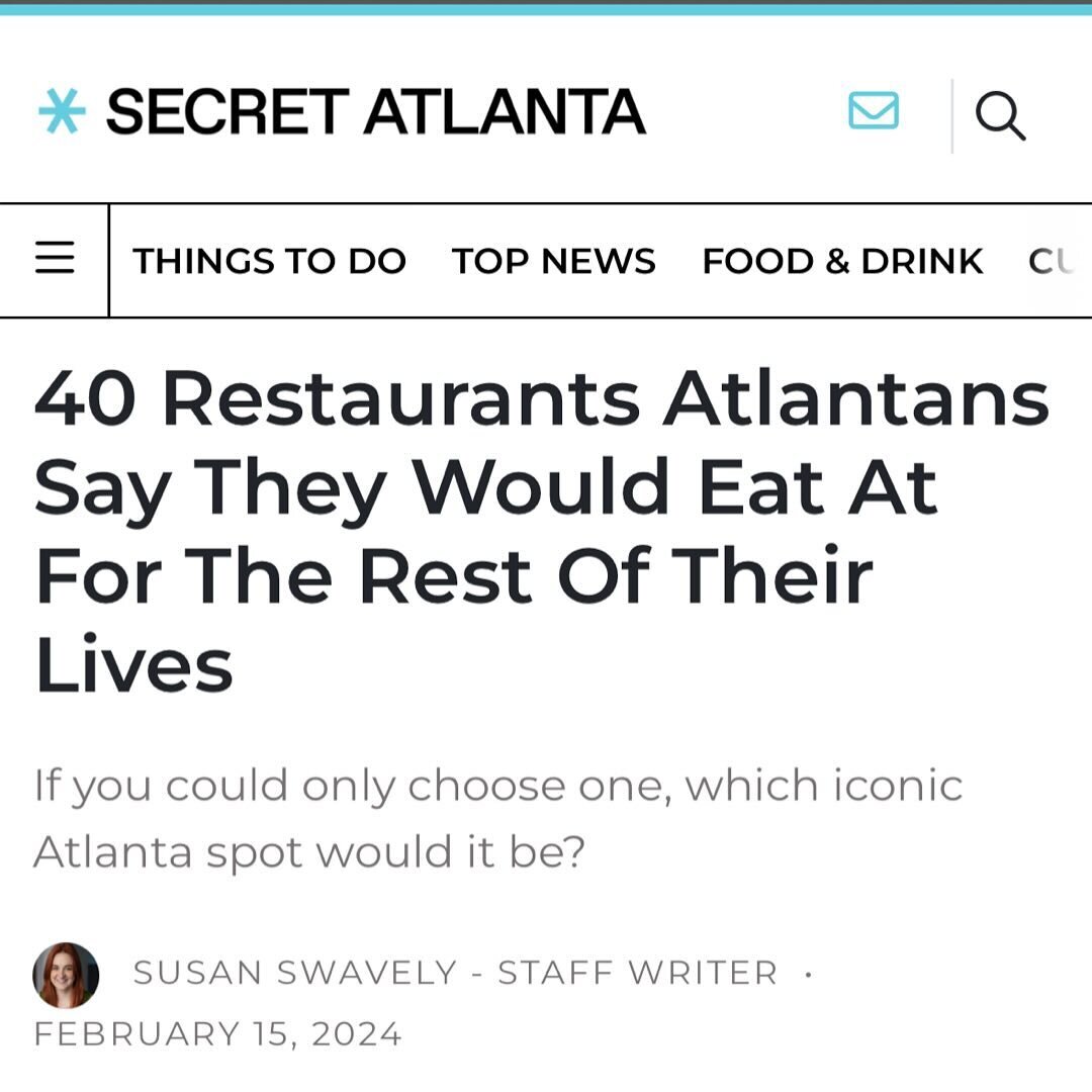 Thank you @secret_atlanta! Swipe to see @cozycoopusa #2 on the list and to see some of our mouth watering homemade dishes 💜🍗 Visit us in Marietta Sun - Thurs 11am-9pm and Fri &amp; Sat 11am - 9:30 #CozyCoop #KeepitCozy