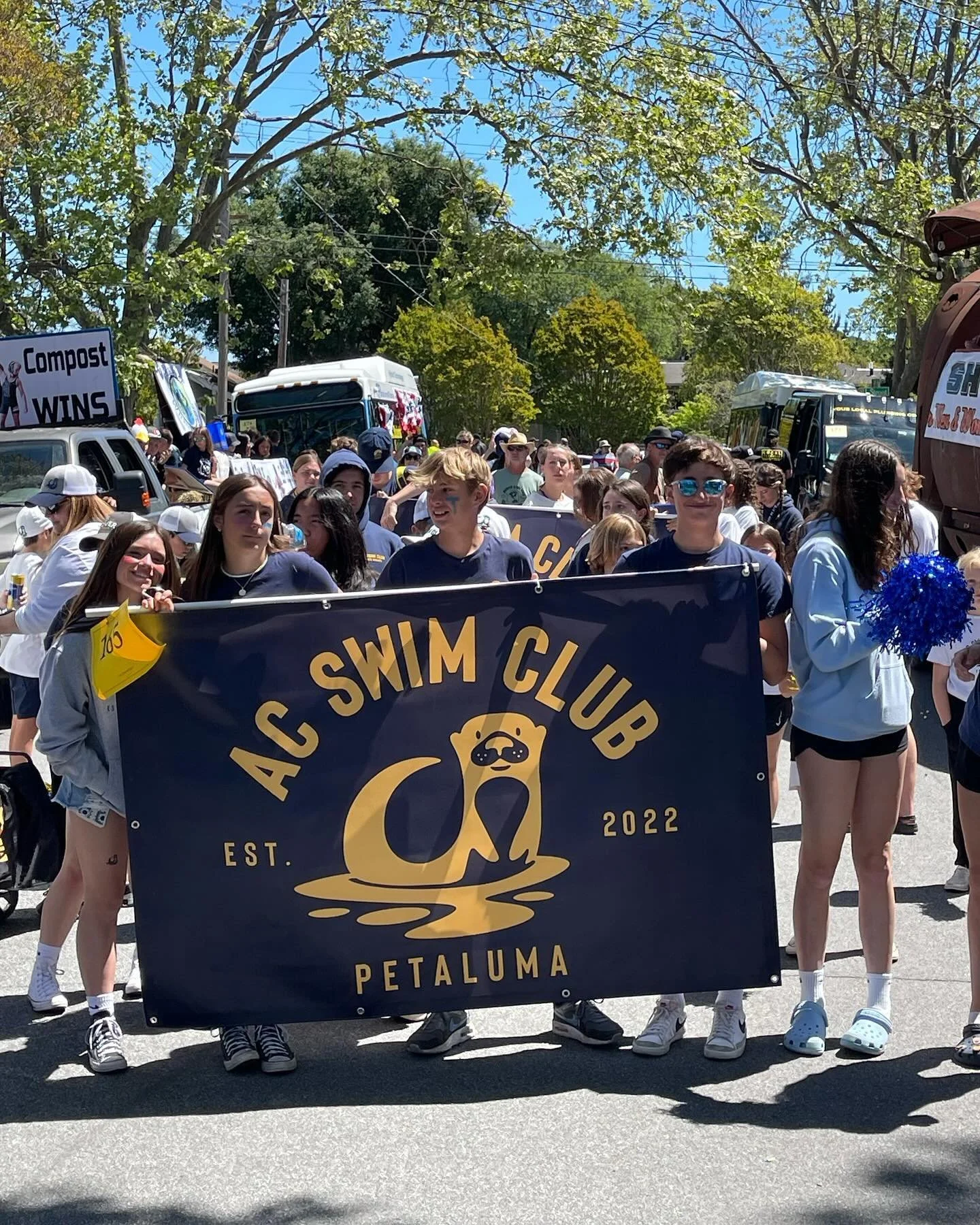 AC’s first Butter & Egg Days Parade! It was a blast! Special shoutout to Carla (our booster President) and all the families who helped make this a memorable experience for our team. Can’t wait for next year’s! Coach Jon on a hor
