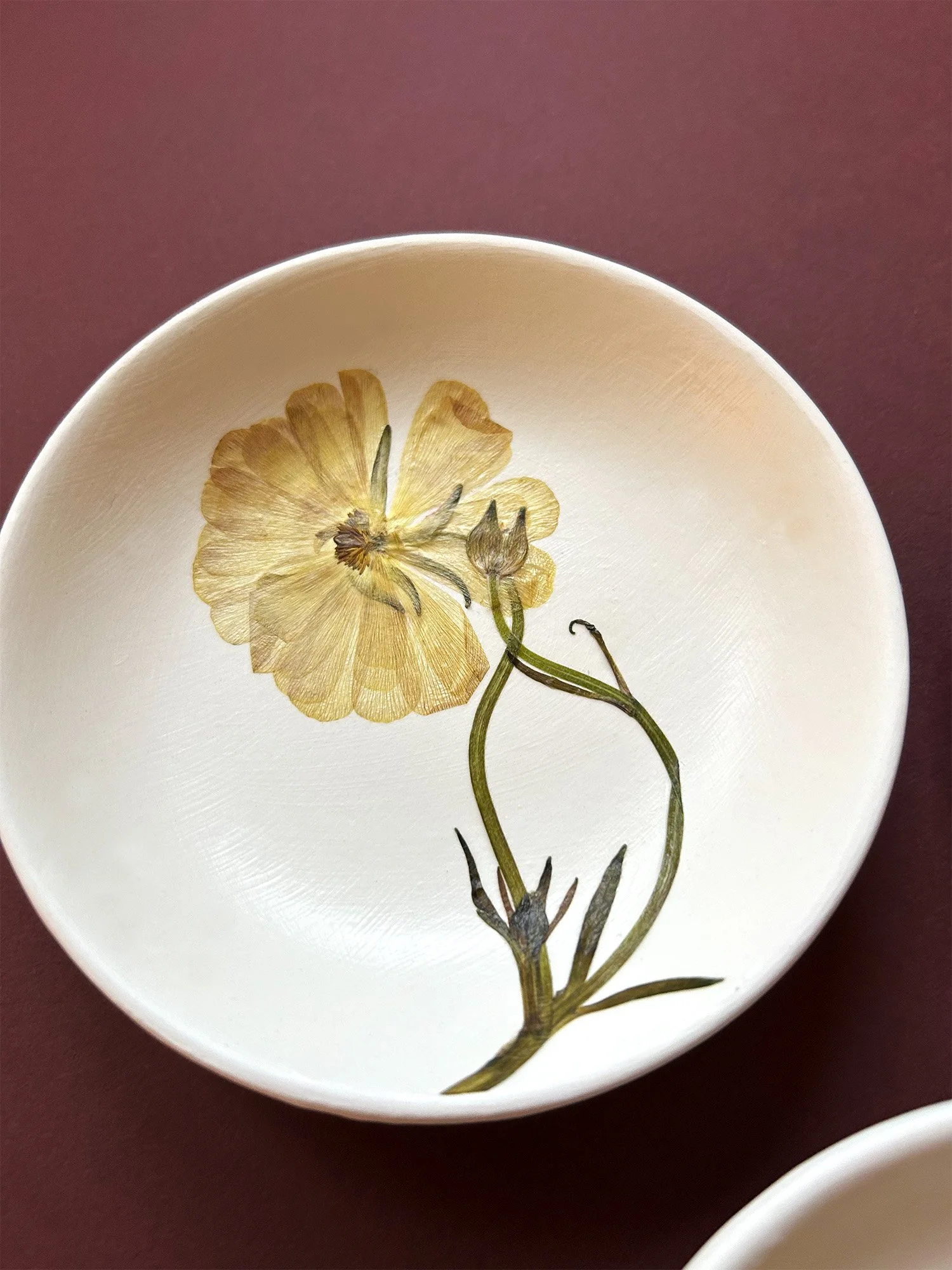 Ceramic trinket dish (optional add-on)