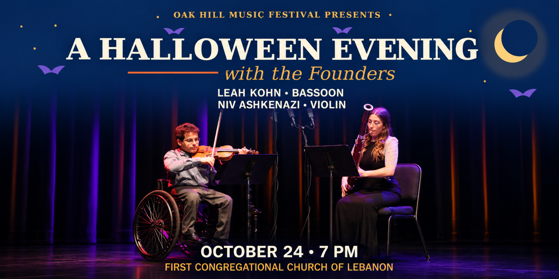 Oak Hill Music Festival Presents: A Halloween Evening with the Founders