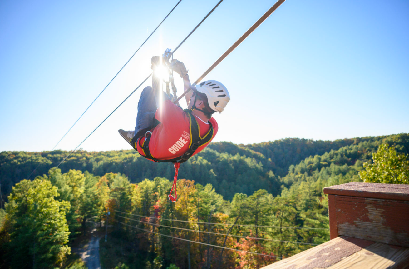 Activities in Red River Gorge KY Zip Line