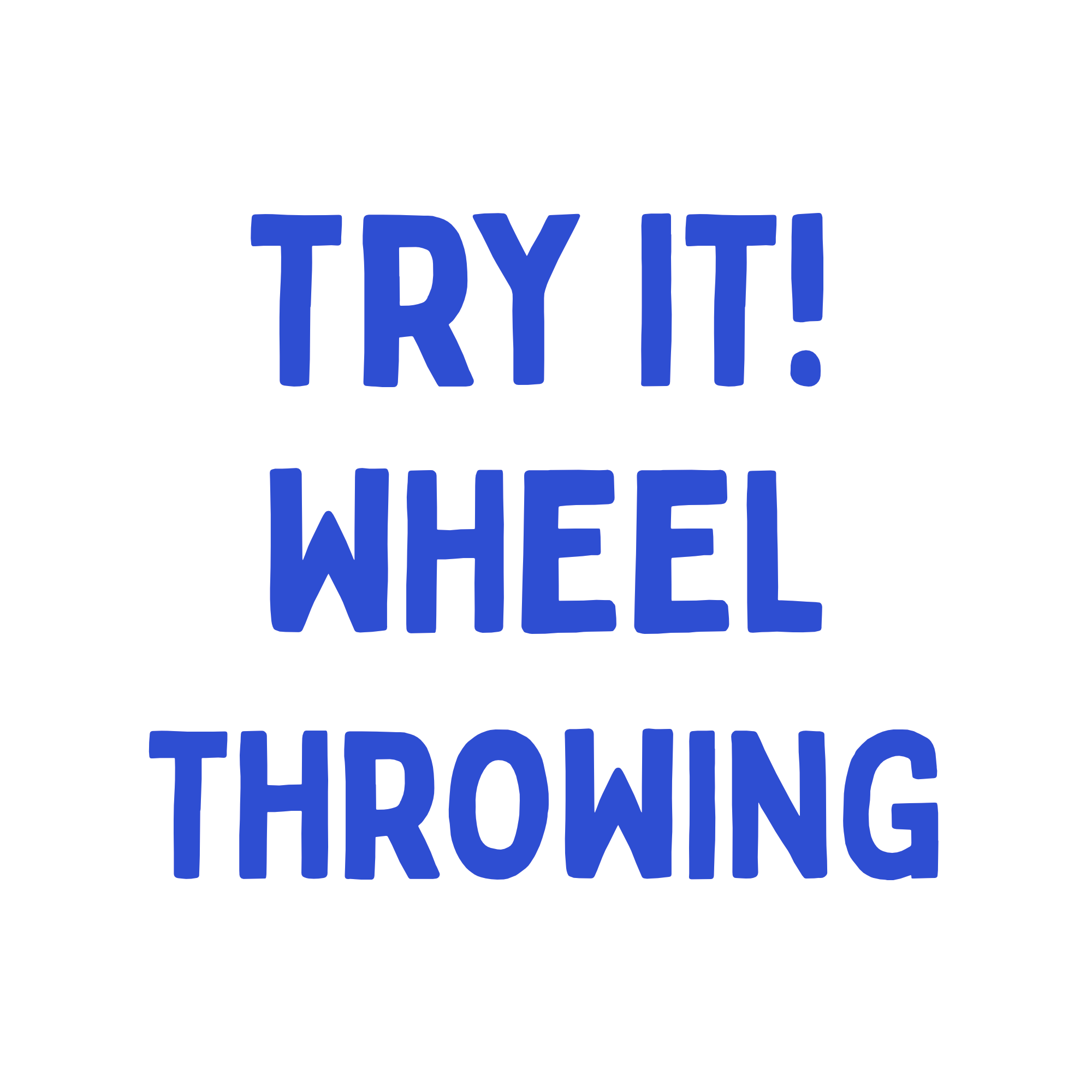 Try it! One-Time Wheel Throwing Class 