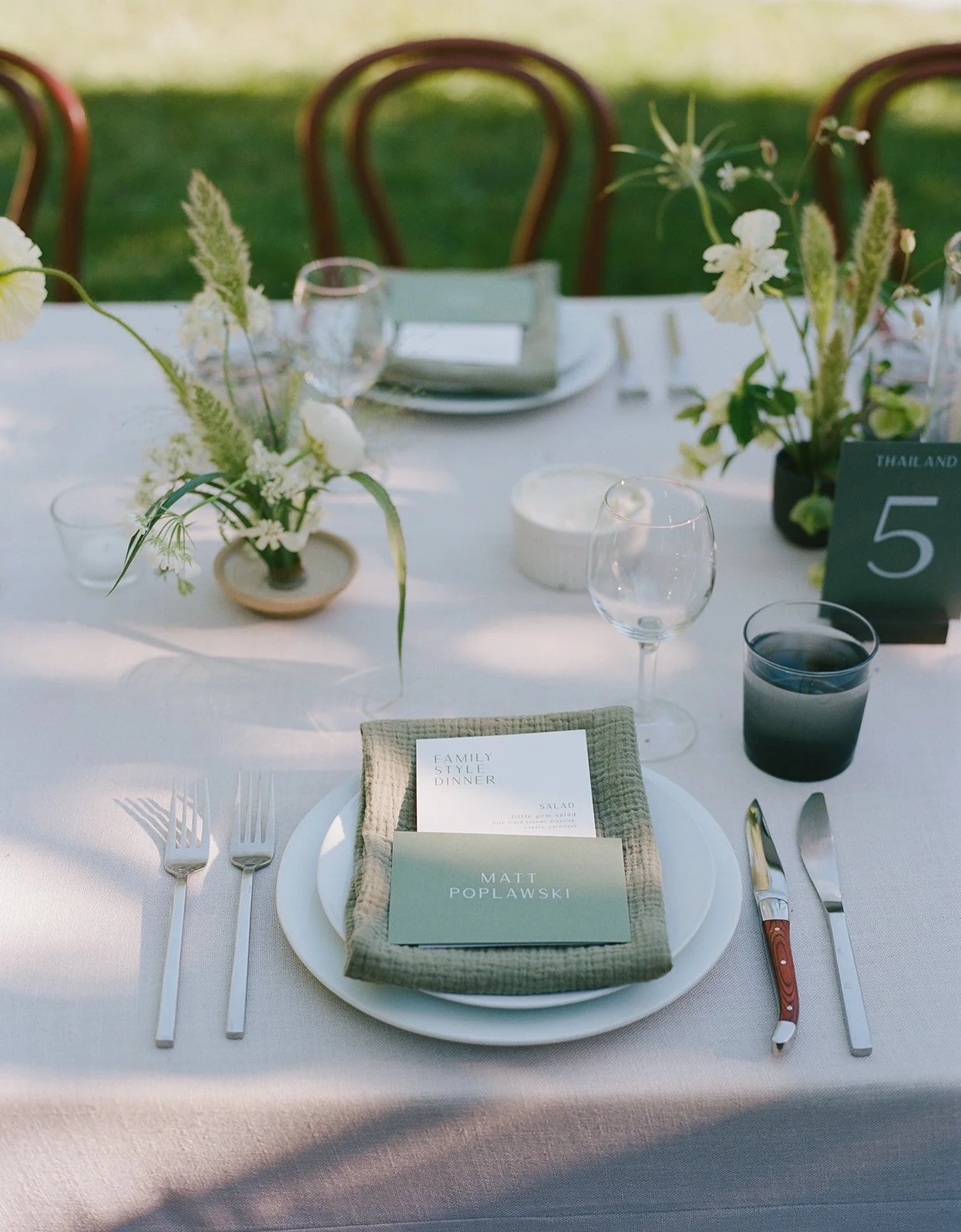 ikebana style arrangements in handmade ceramics