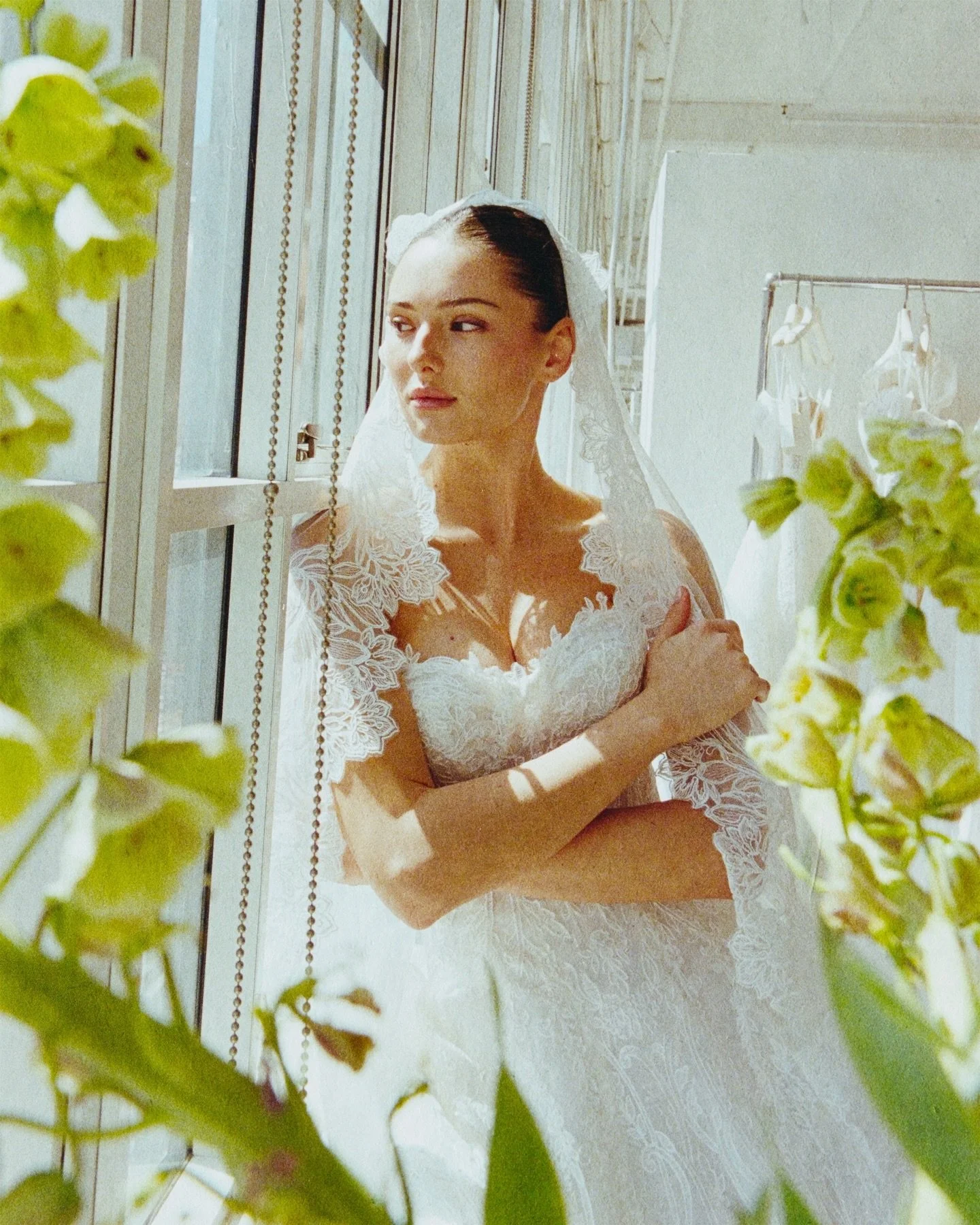 @lapremierebridalofficial SS27 on film 🎞️ and digital for @nybfw