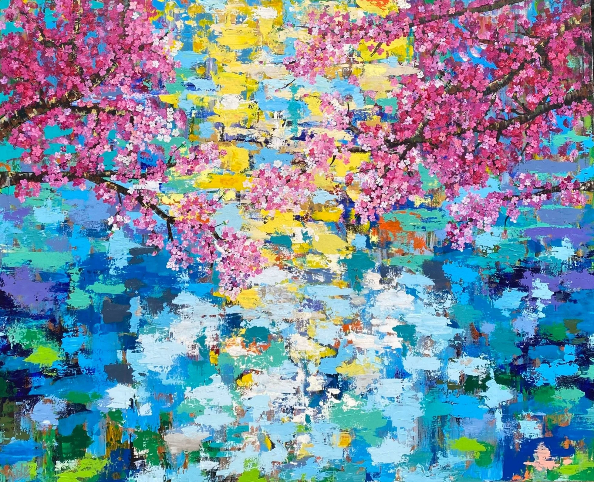 'Golden Pond'
60x48