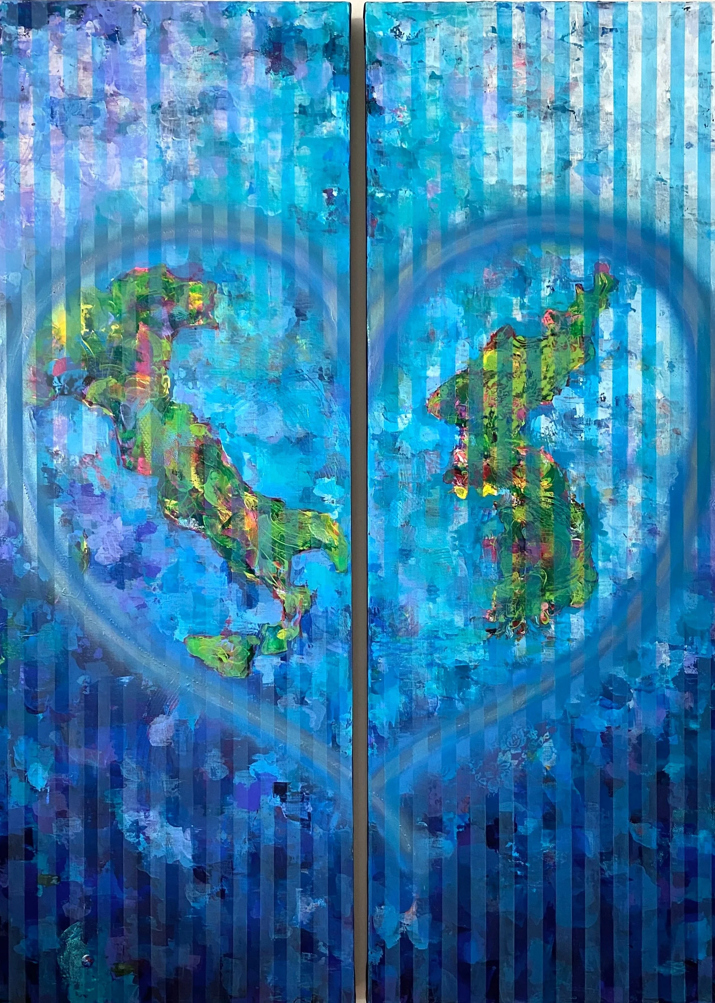 Meeting of the Minds 2022
Diptych 30x72