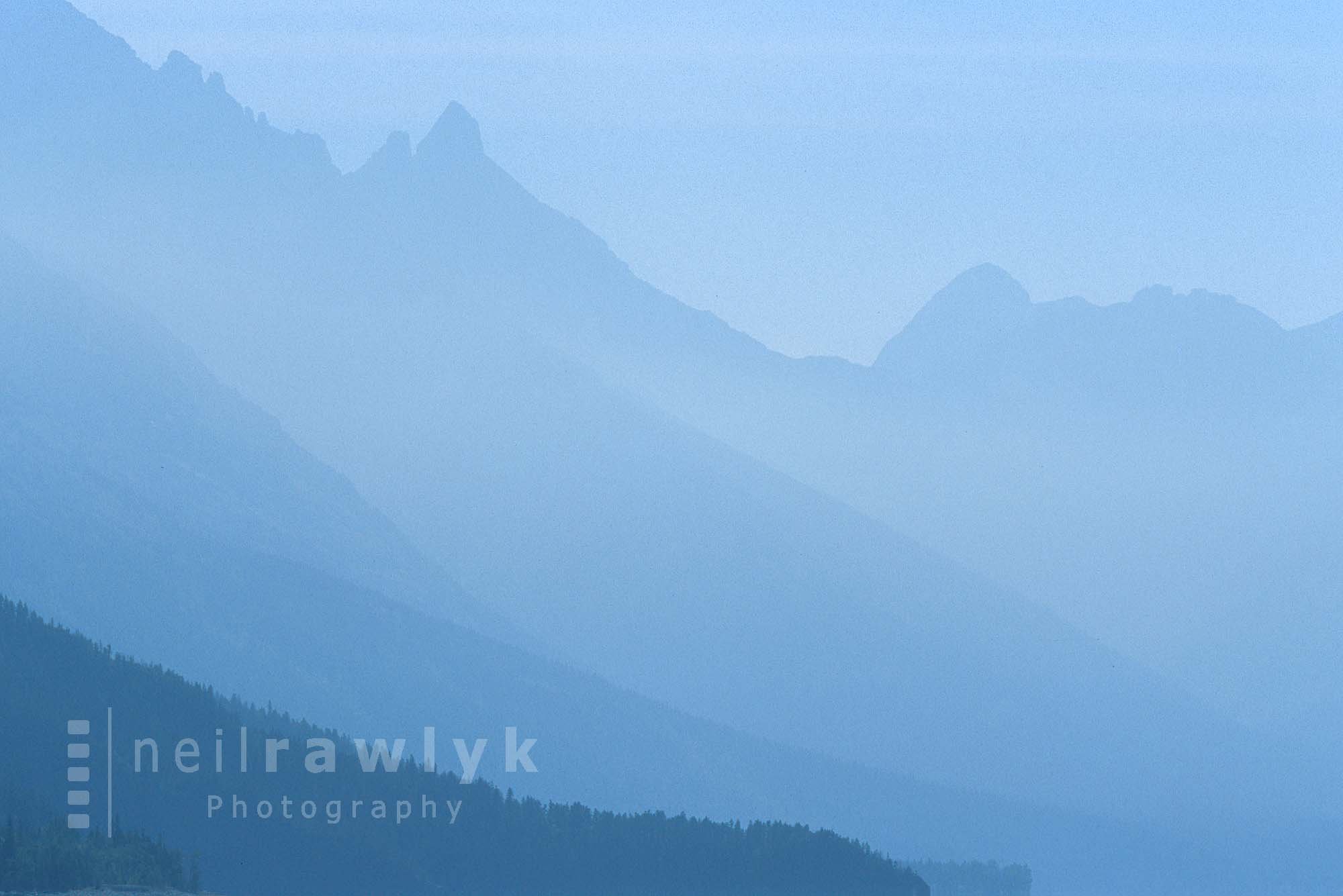 Mountains at Waterton Lakes National Park