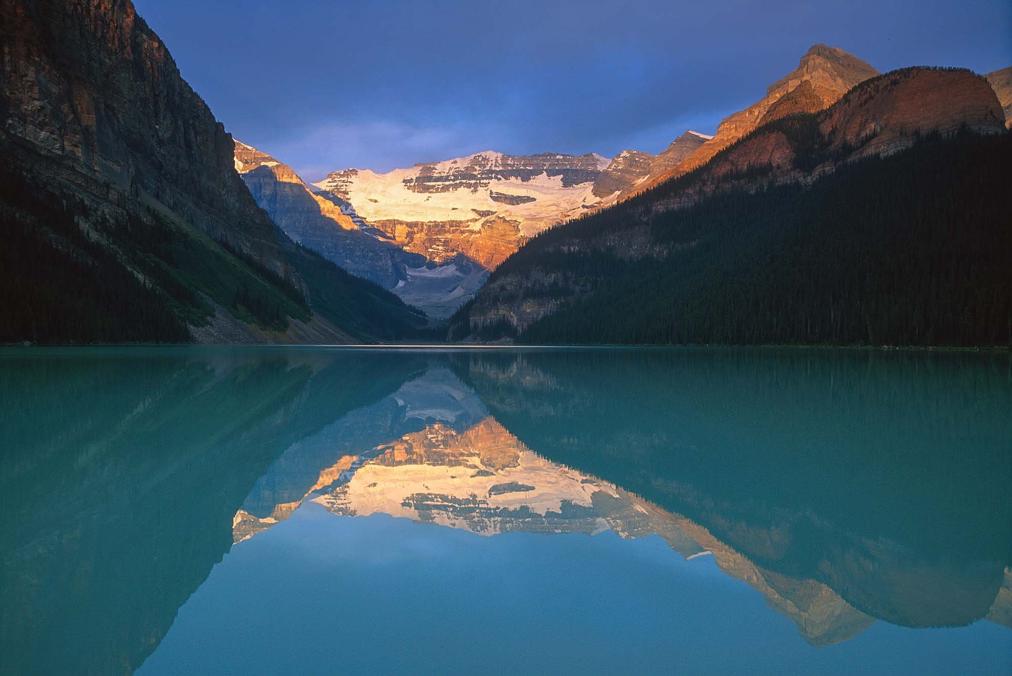 Sunrise at Lake Louise