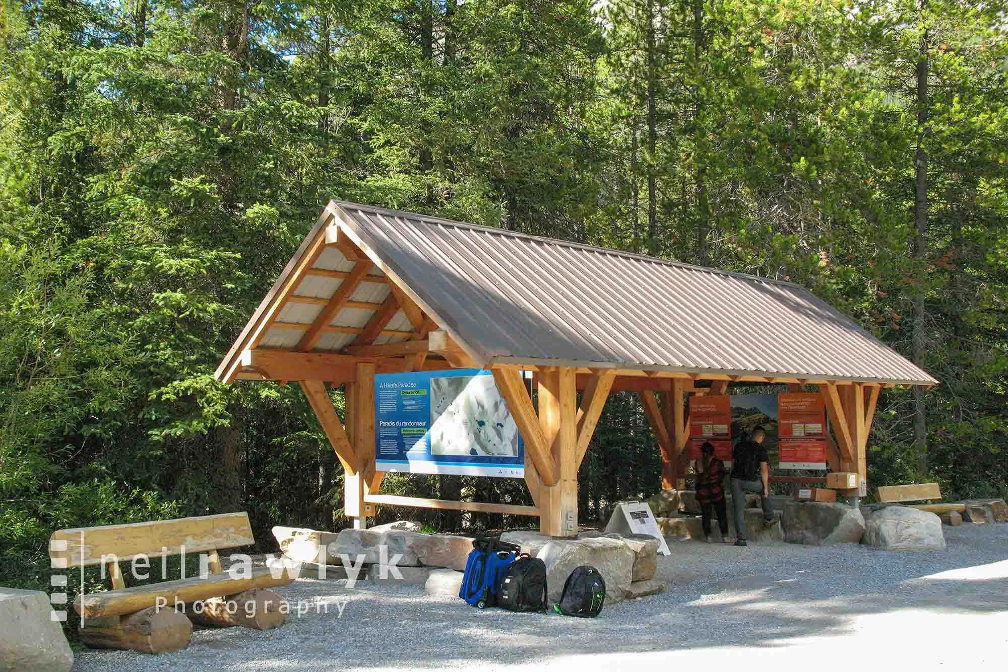 Lake O'Hara Bus Shelter