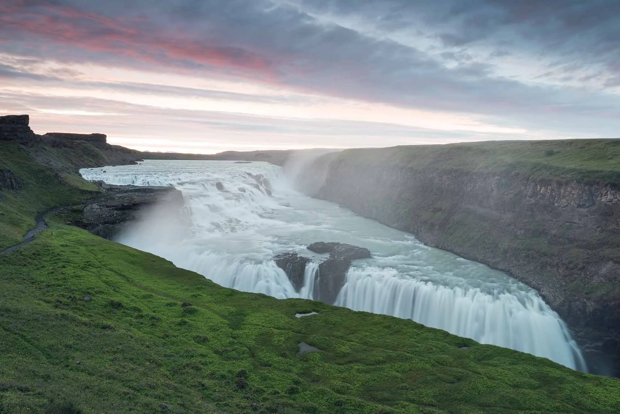 Gullfoss waterfall