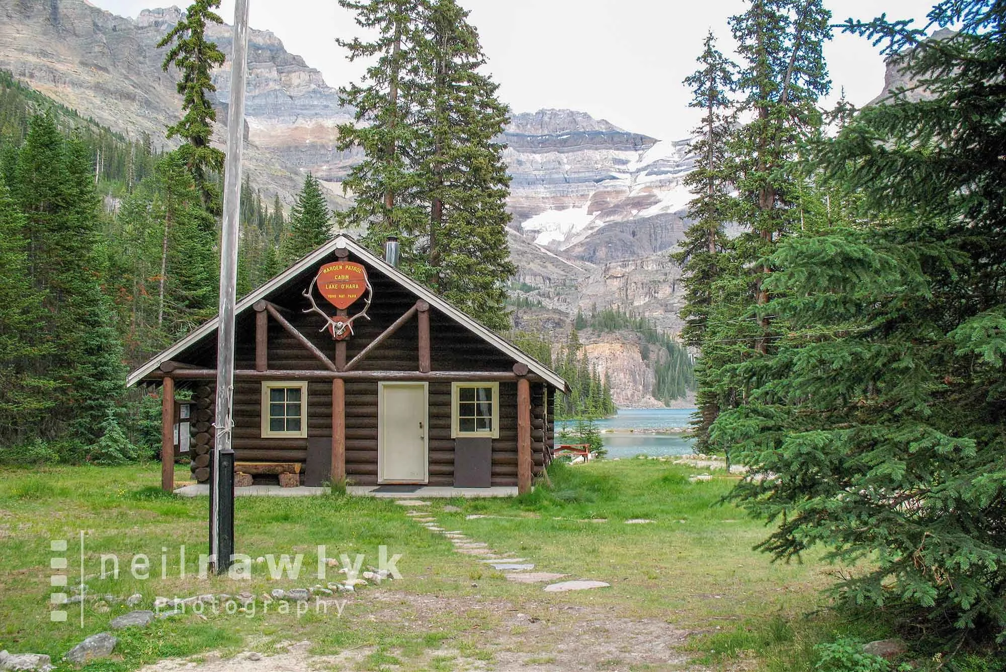 Lake O'Hara Warden Cabin