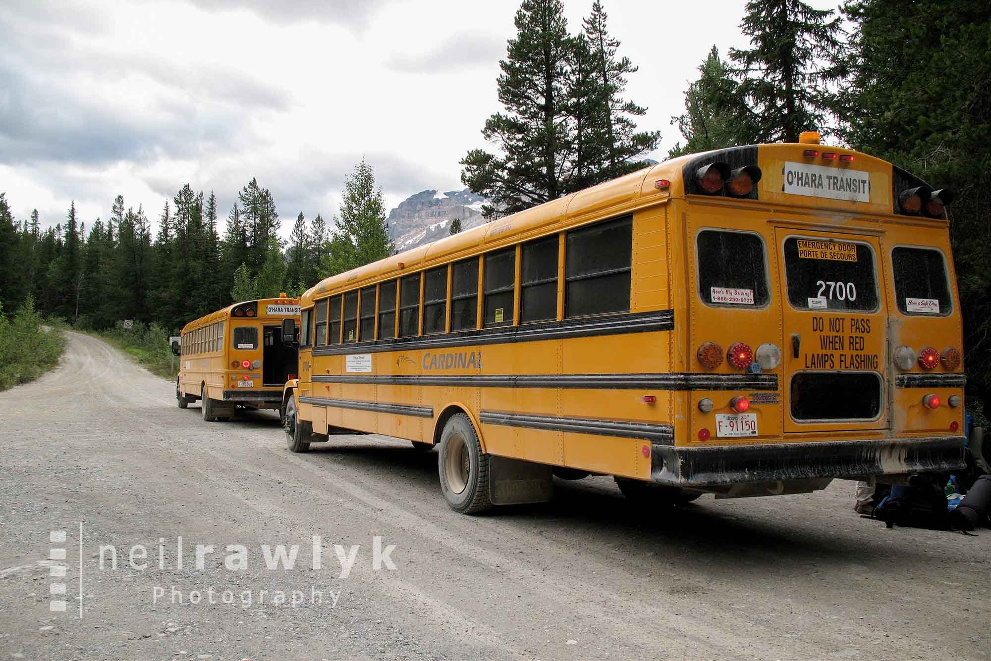 Lake O'Hara Buses