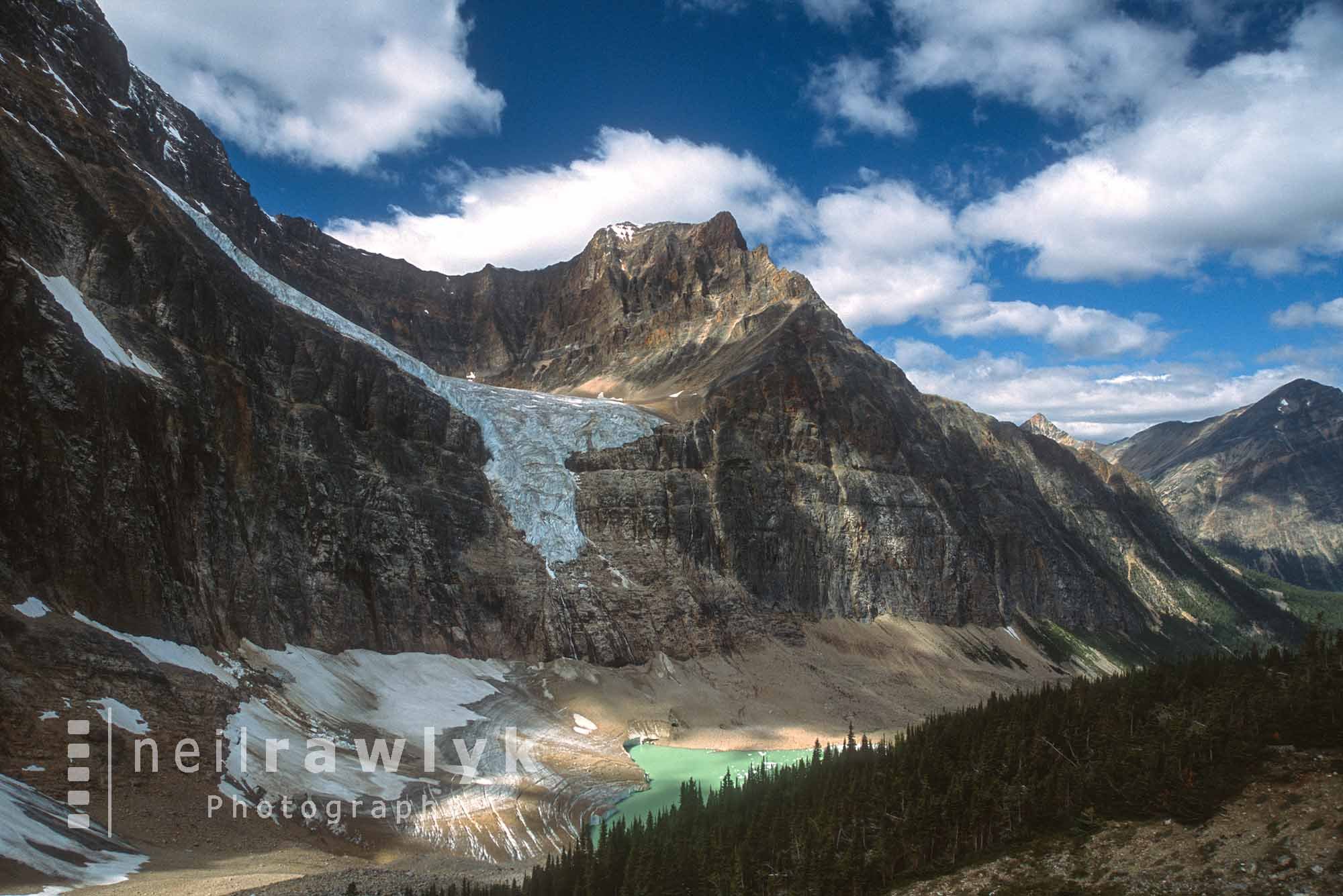 Angel Glacier and Mount Edith Cavell