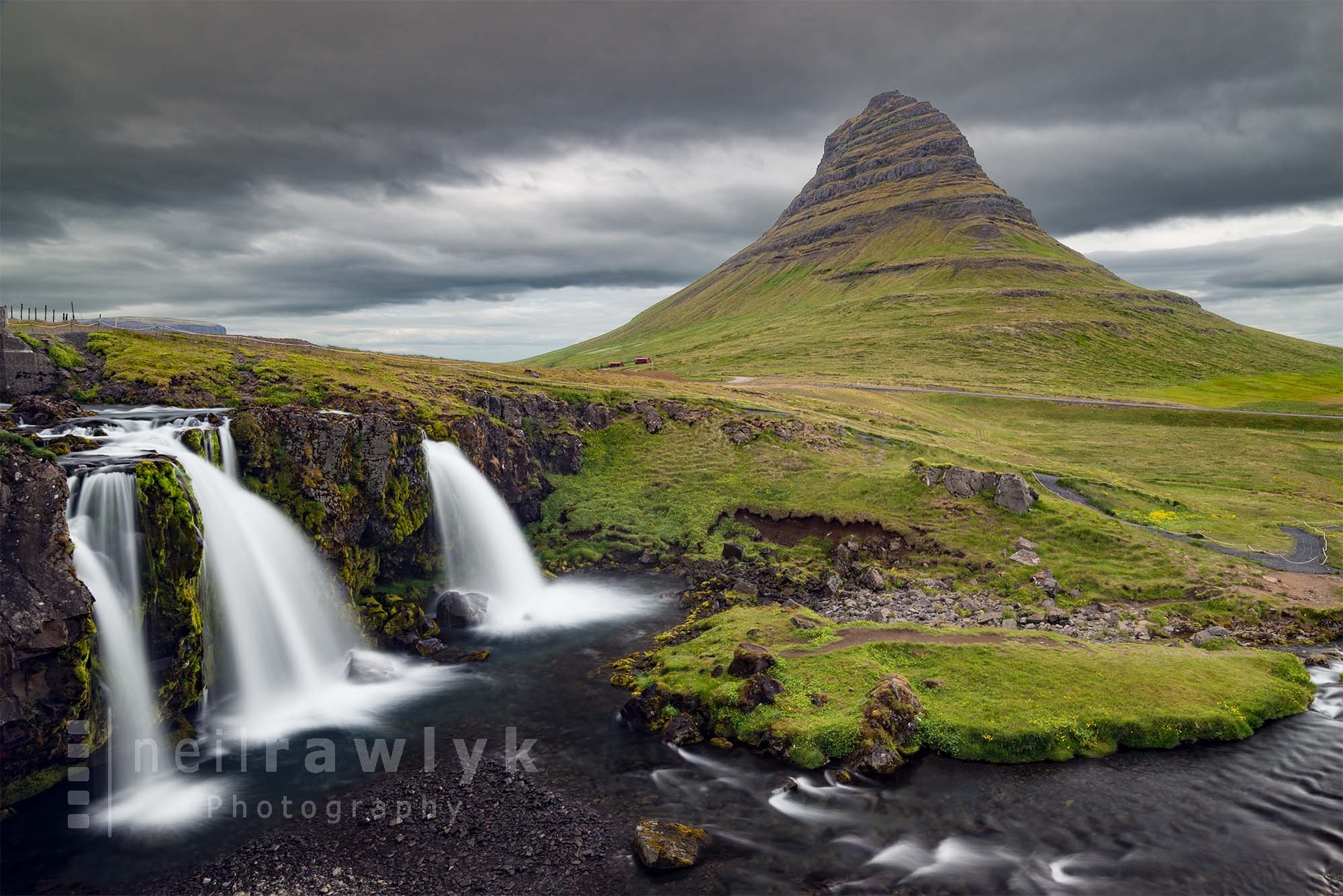 Kirkjufell Mountain and Falls