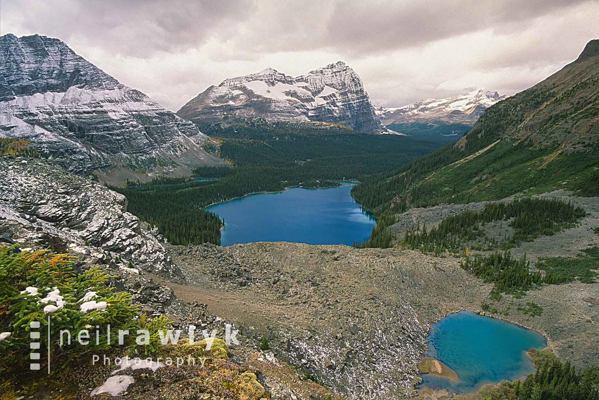 Lake O'Hara and Lake Victoria