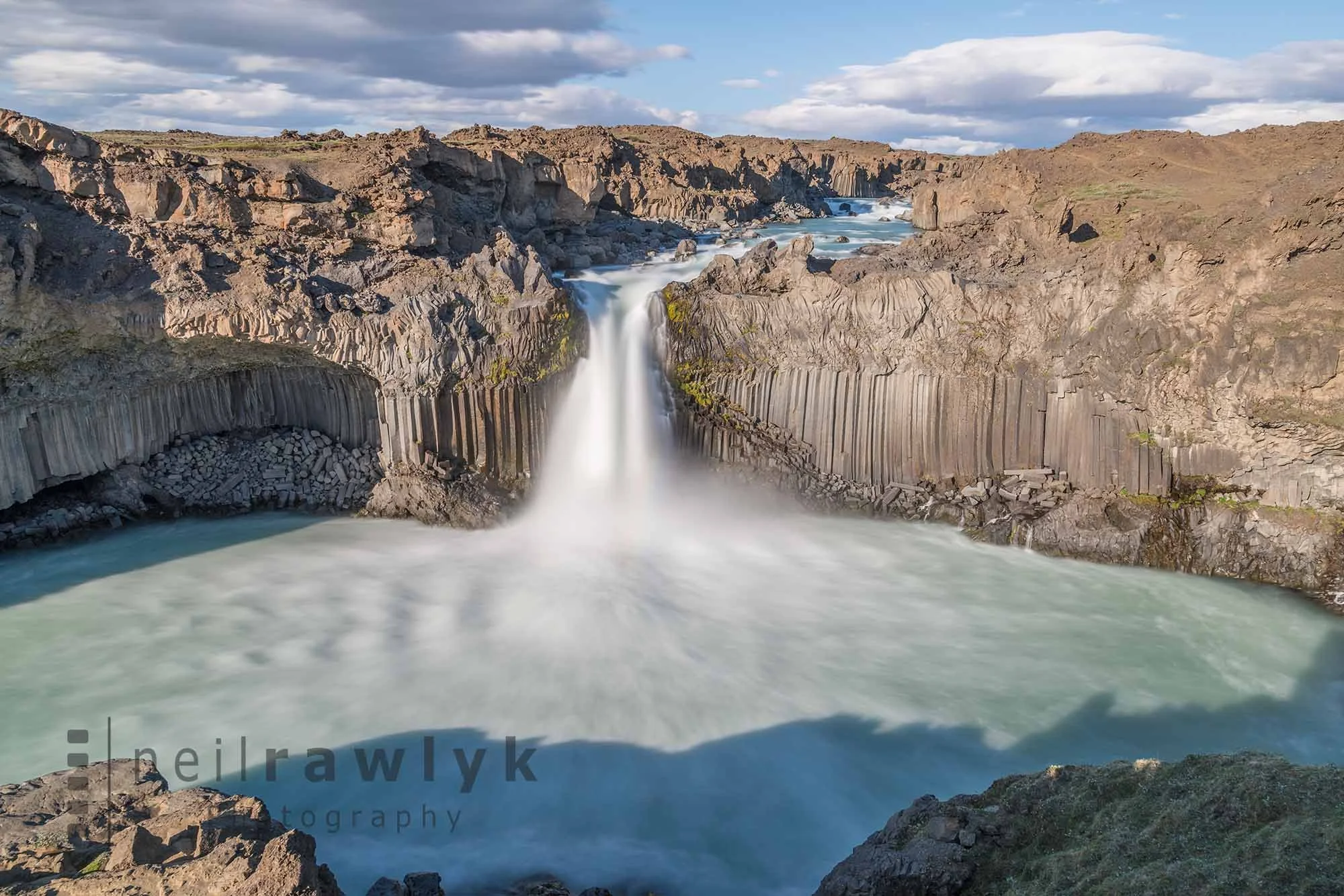 Aldeyjarfoss Waterfall