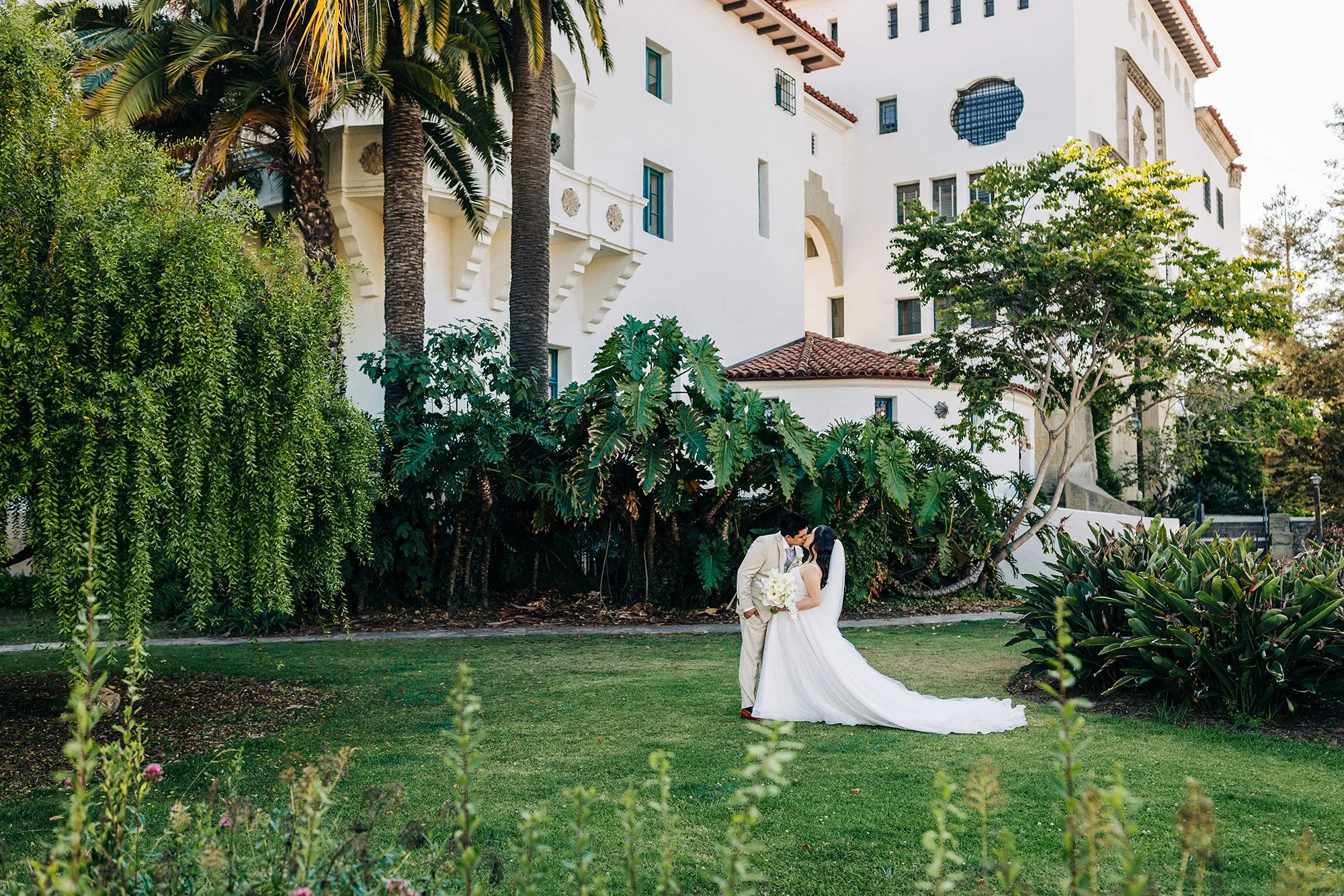 Secret Elopement at the Santa Barbara Courthouse