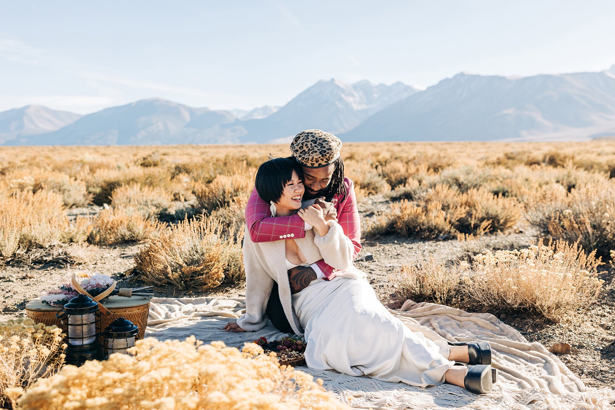 Hot Springs Elopement in Mammoth Lakes
