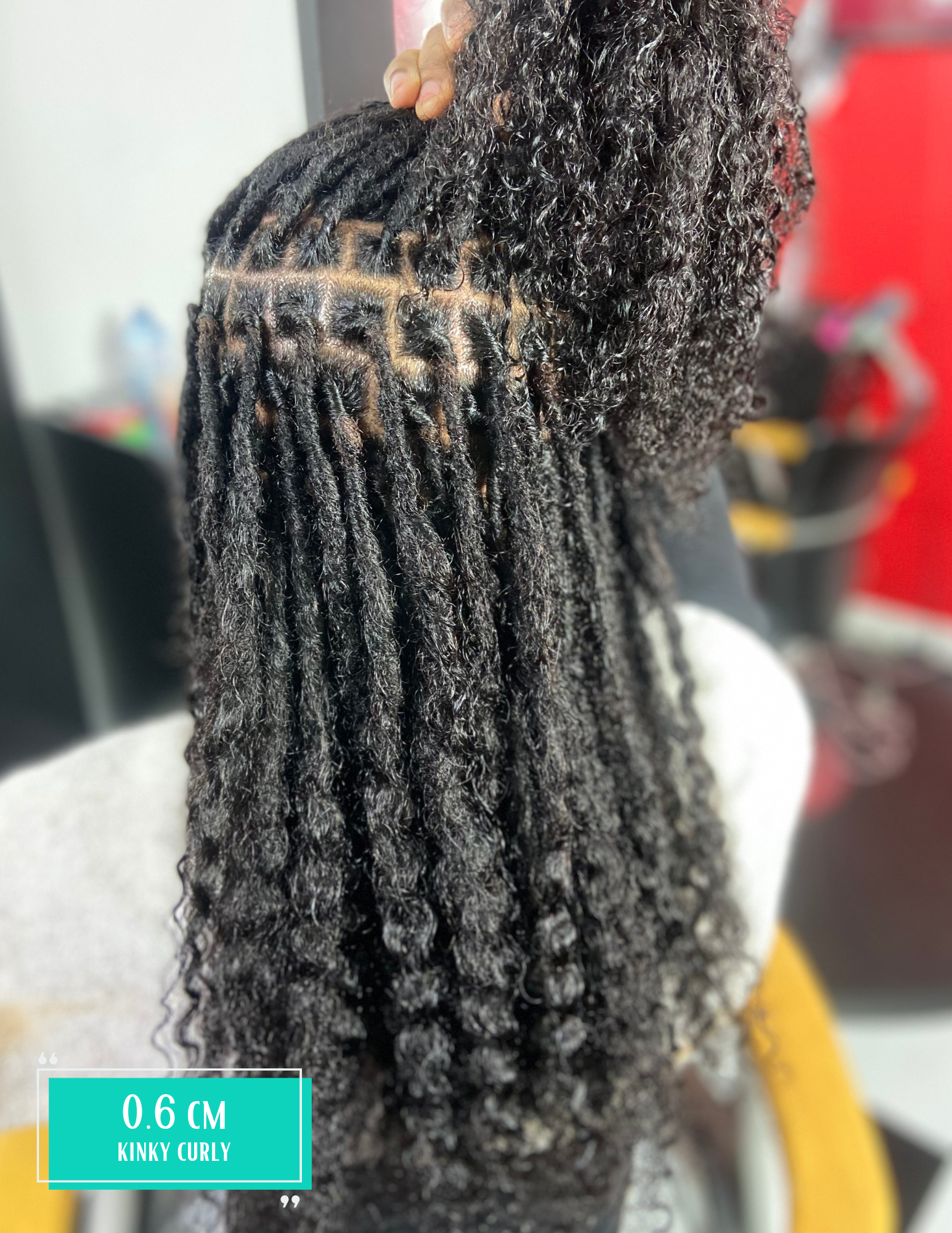 Bohemian Curly Loc Extensions (Bundle of 10) — Your Fairy Loc Mother