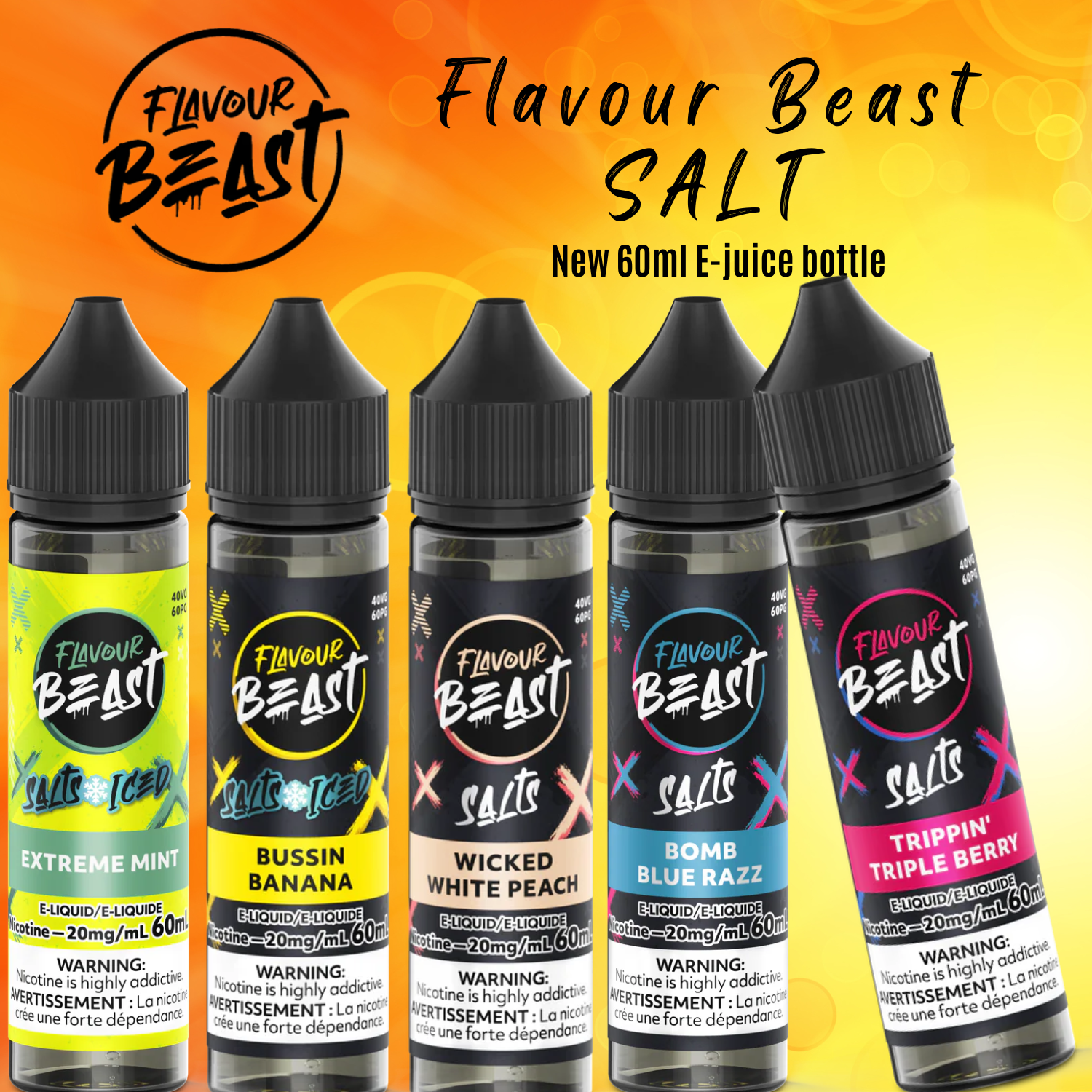 Flavour Beast SALT 60ml E-juice bottle - main1.png