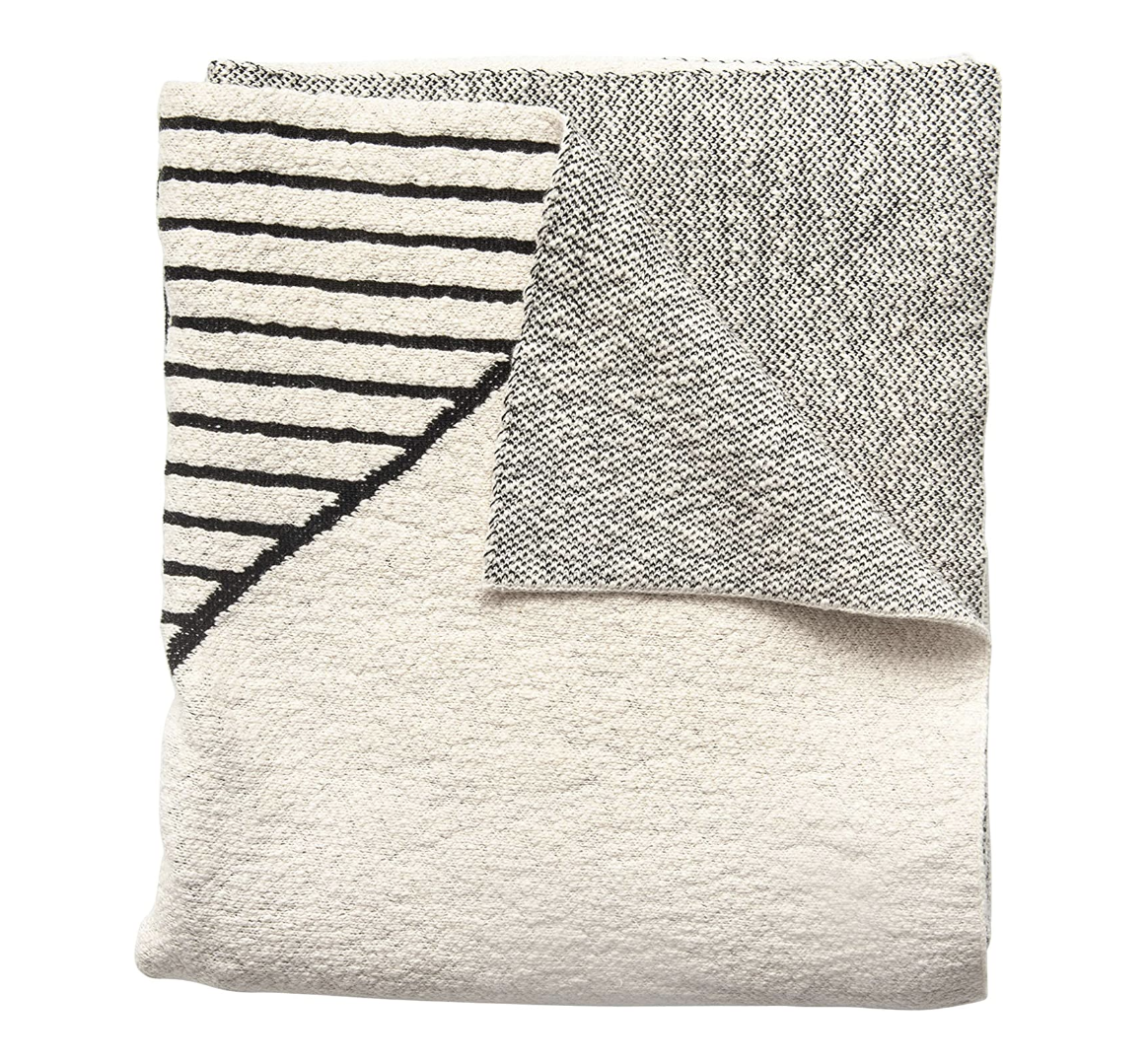 Black&amp;Cream Throw