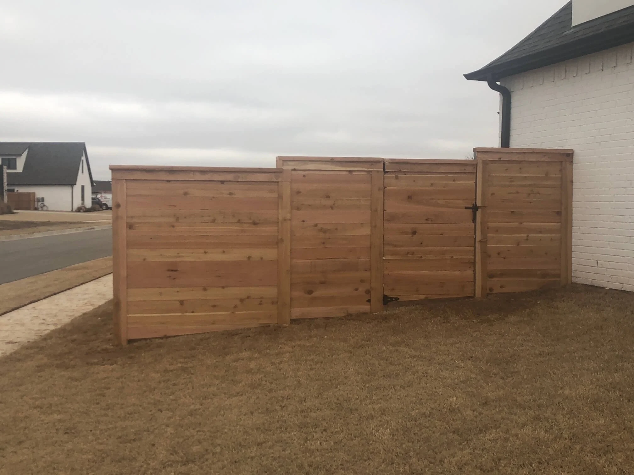 Wood Privacy Fence Installations OKC — Metro Fence Installation Company OKC
