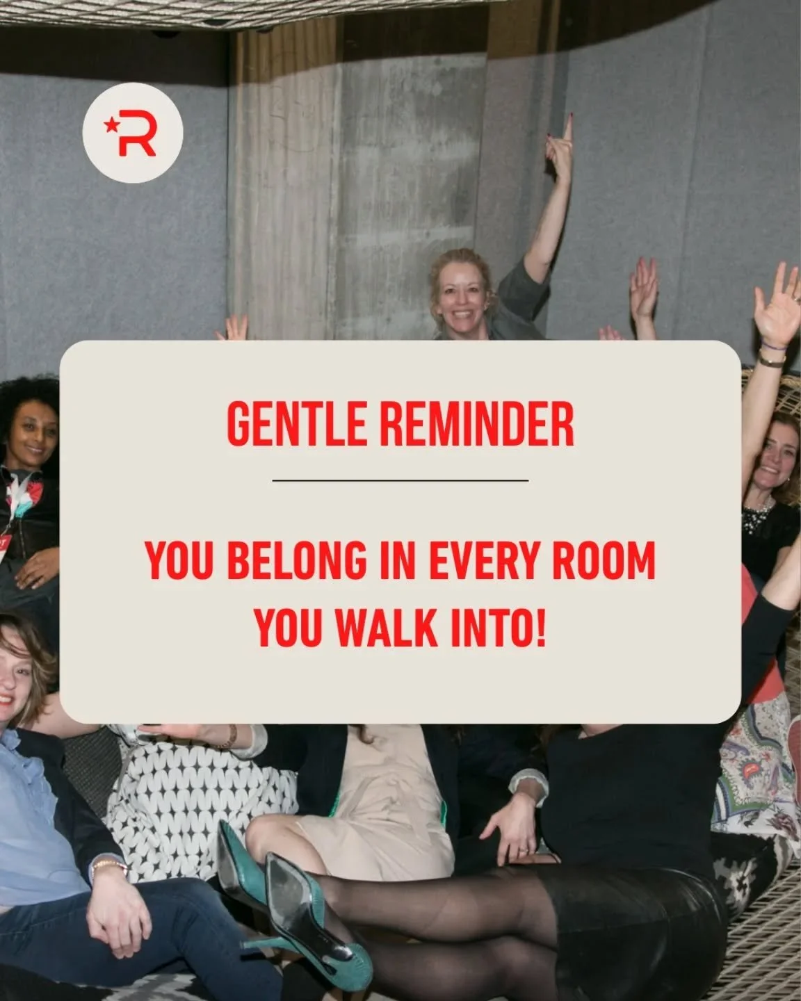 Your voice matters.
Your work matters.
Your perspective matters.

And you belong - fully and unapologetically - in the rooms you've earned your way into.

We'll keep reminding you until you start believing it!

#witregatta #yougottaregatta #womeninte