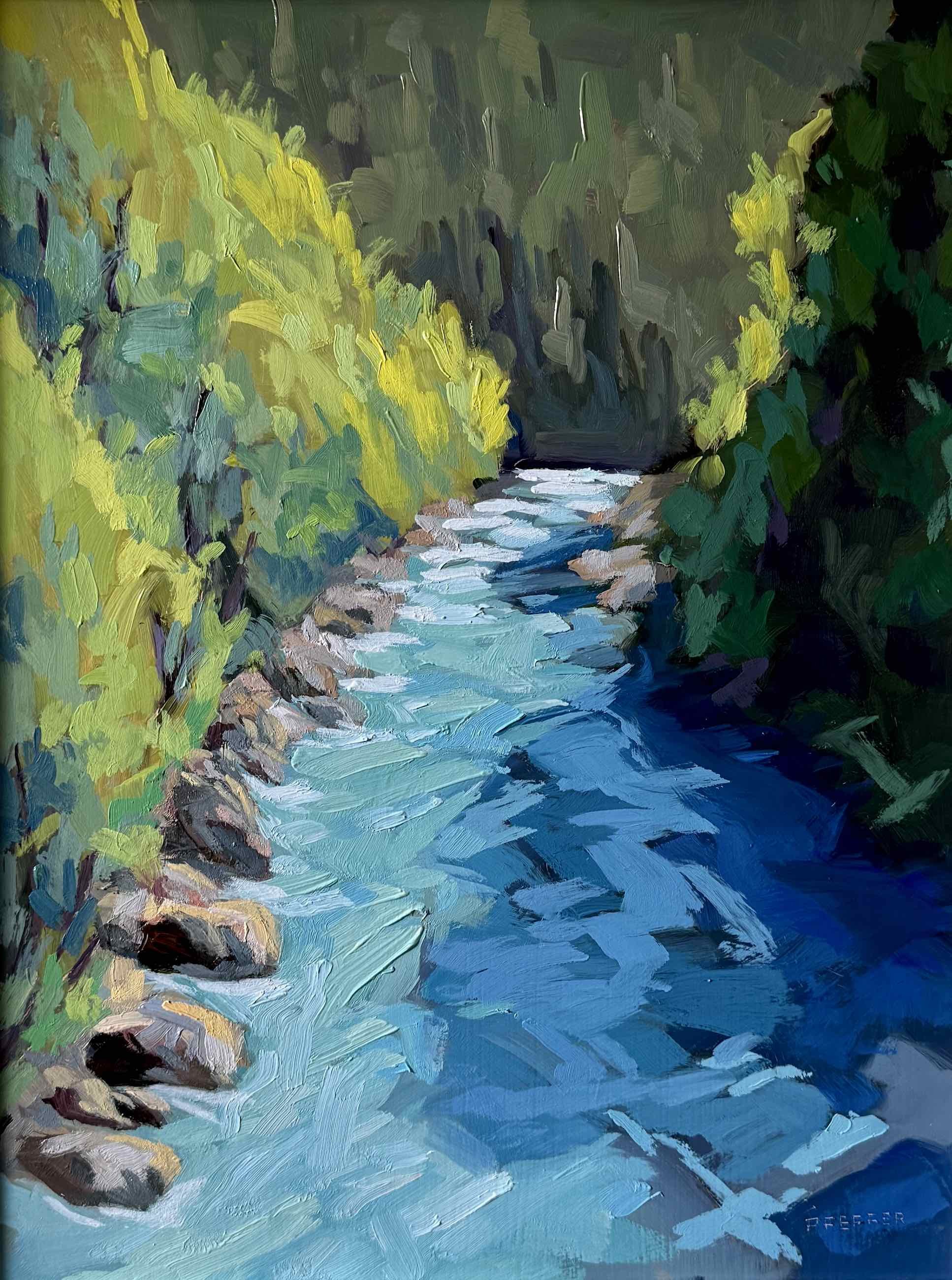 Lower McCloud  11x14 Oil on panel