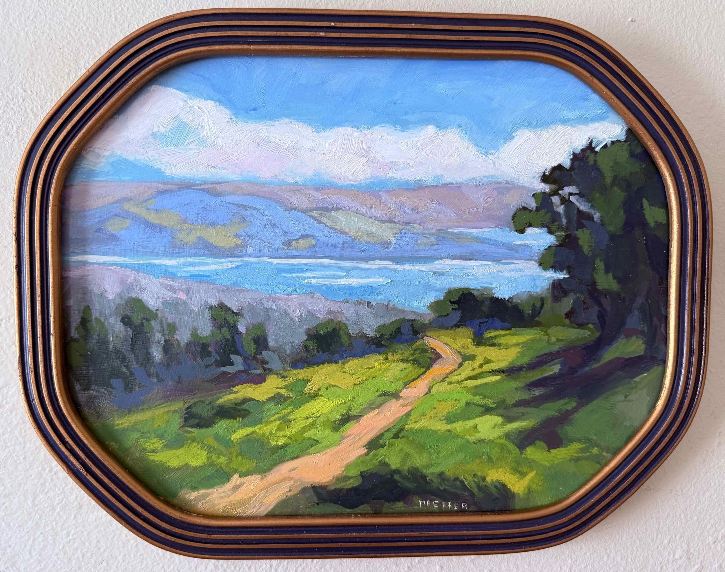 Tiburon 9x12 Oil on panel