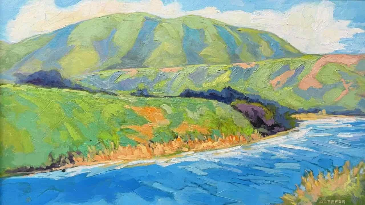 Black Mountain  10x17  Oil on panel