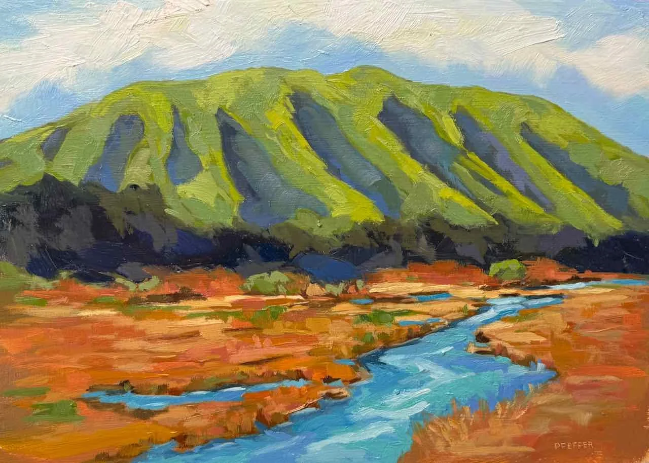 Black Mountain  10x14 Oil on panel