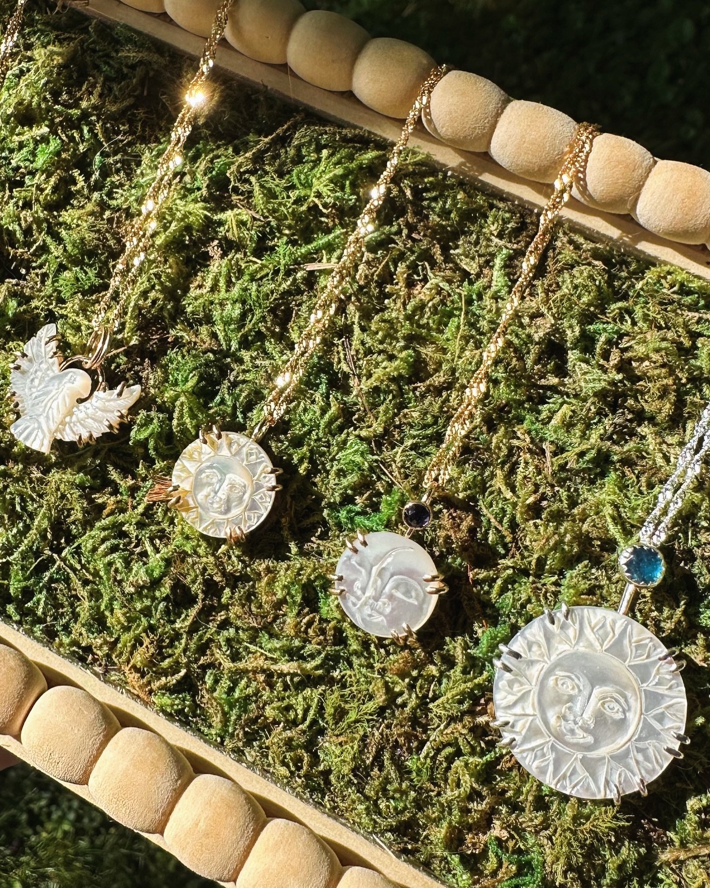 It's so hard to pick a favorite from this new collection debuting at @clovermarket tomorrow. I had hoped to put a little sneak peek reel together but this will have to do for now. There will be lots of new pieces headed to tomorrow's market! ✨