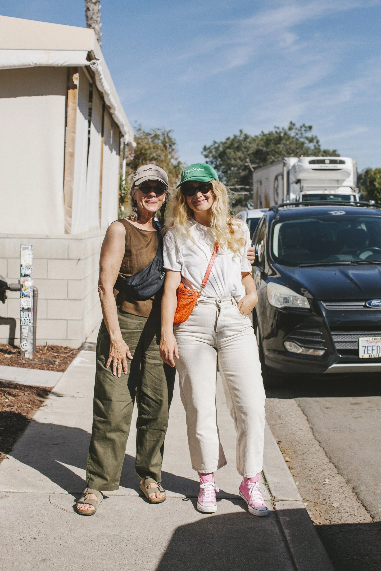 Outside Atelier Manna, March