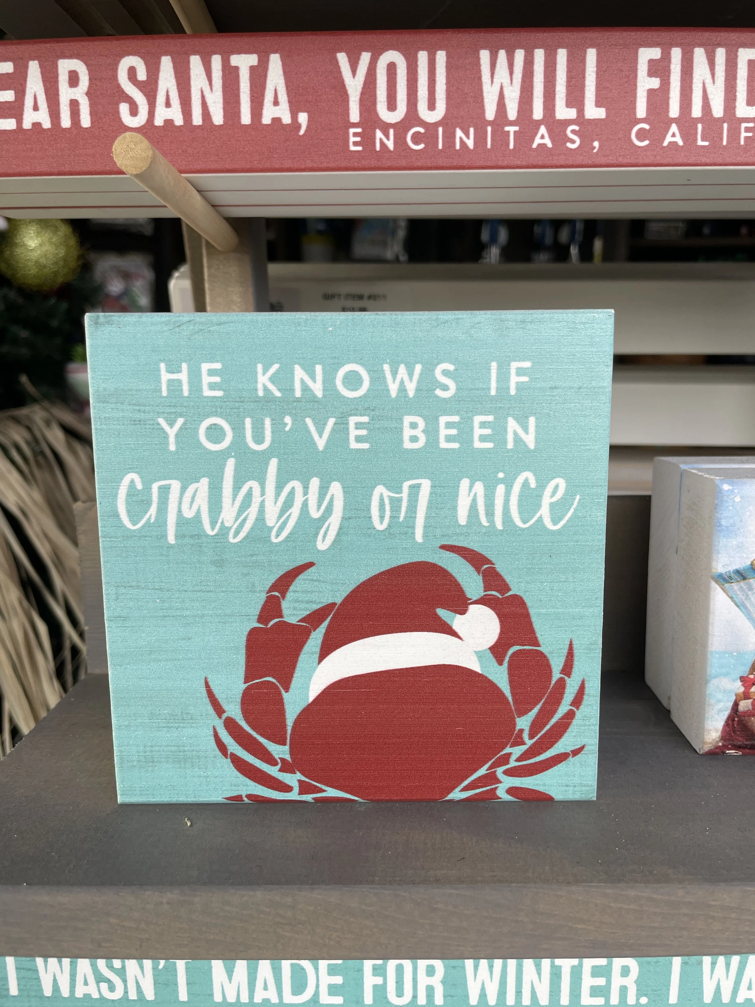 There are so many great decor and organic gifts. We just grabbed up plants for hostess gifts. Head to Weidners Gardens for the ultimate locals experince. Scout the goat, Petunia the Pig and lots of local floral and fauna. 695 Normandy Road
Encinitas,