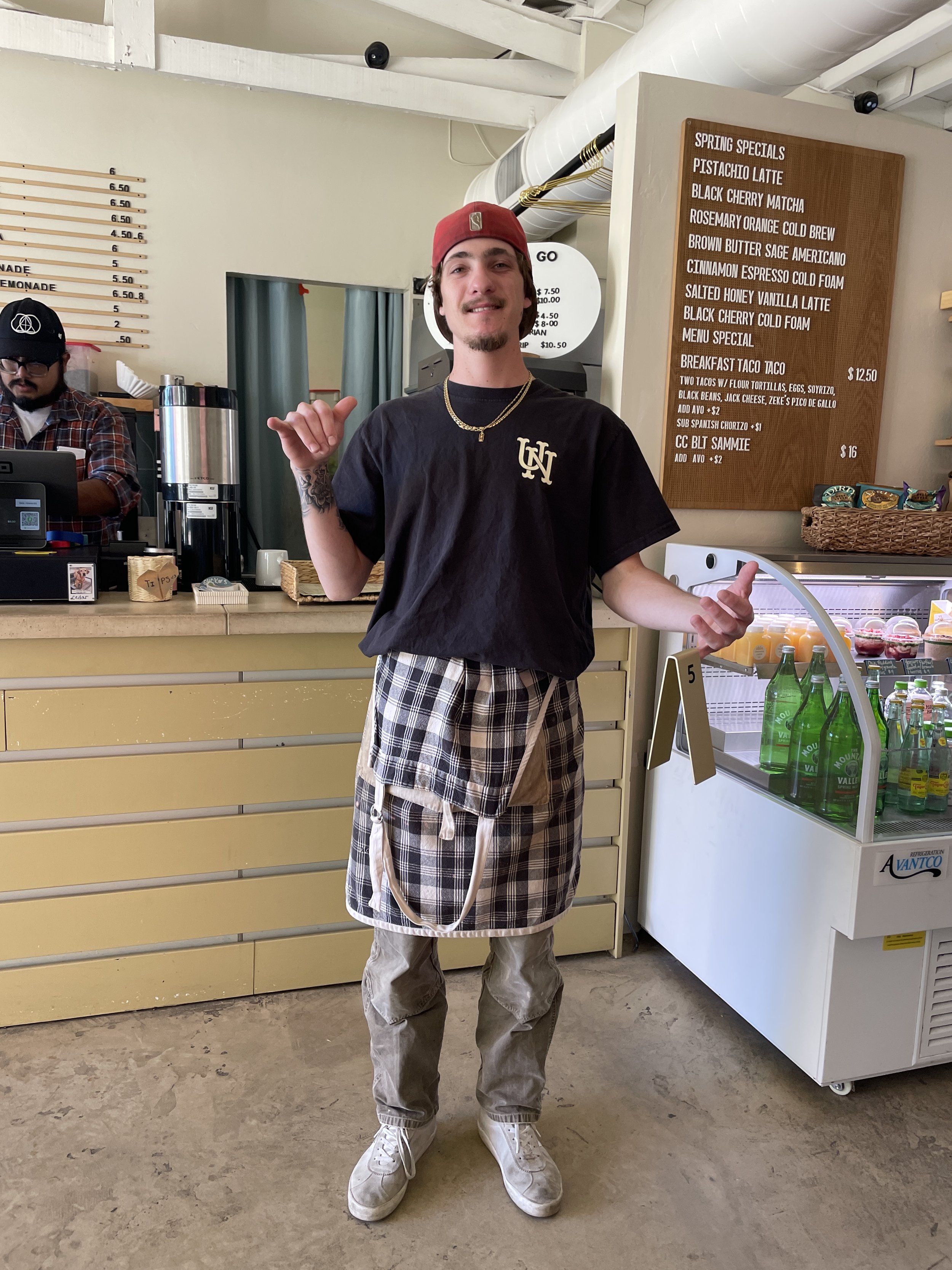 Sam at Coffee Coffee 2.27.26