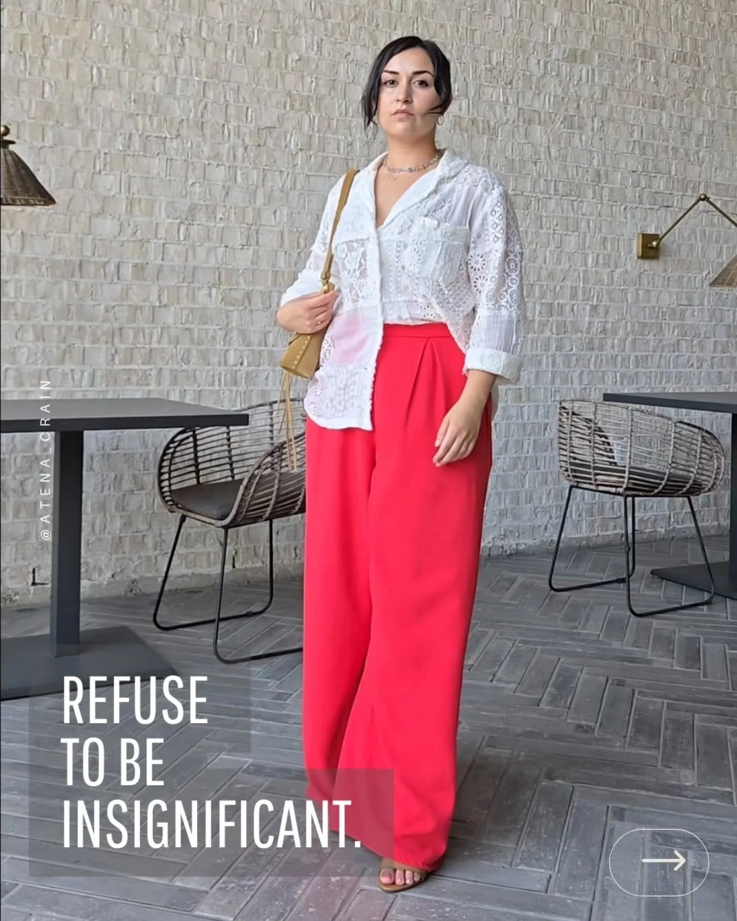 For so many women, dressing up isn&rsquo;t about impressing others&mdash;it&rsquo;s about strengthening the muscle that says I belong here. It&rsquo;s a way of practicing confidence, self-expression, and freedom.

This isn&rsquo;t pressure to &ldquo;