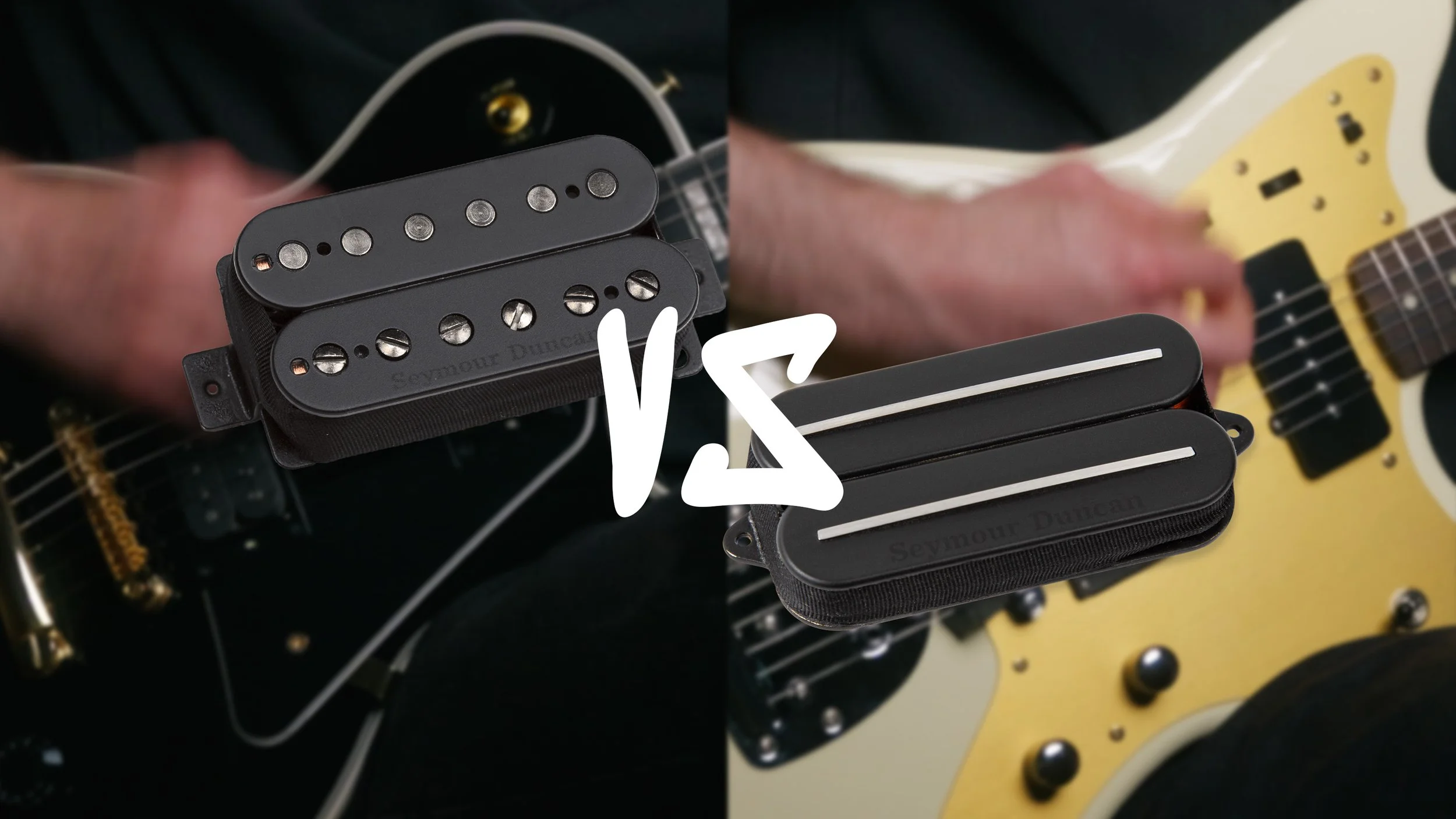 Seymour Duncan Nazgûl vs. Nazgûl Rails