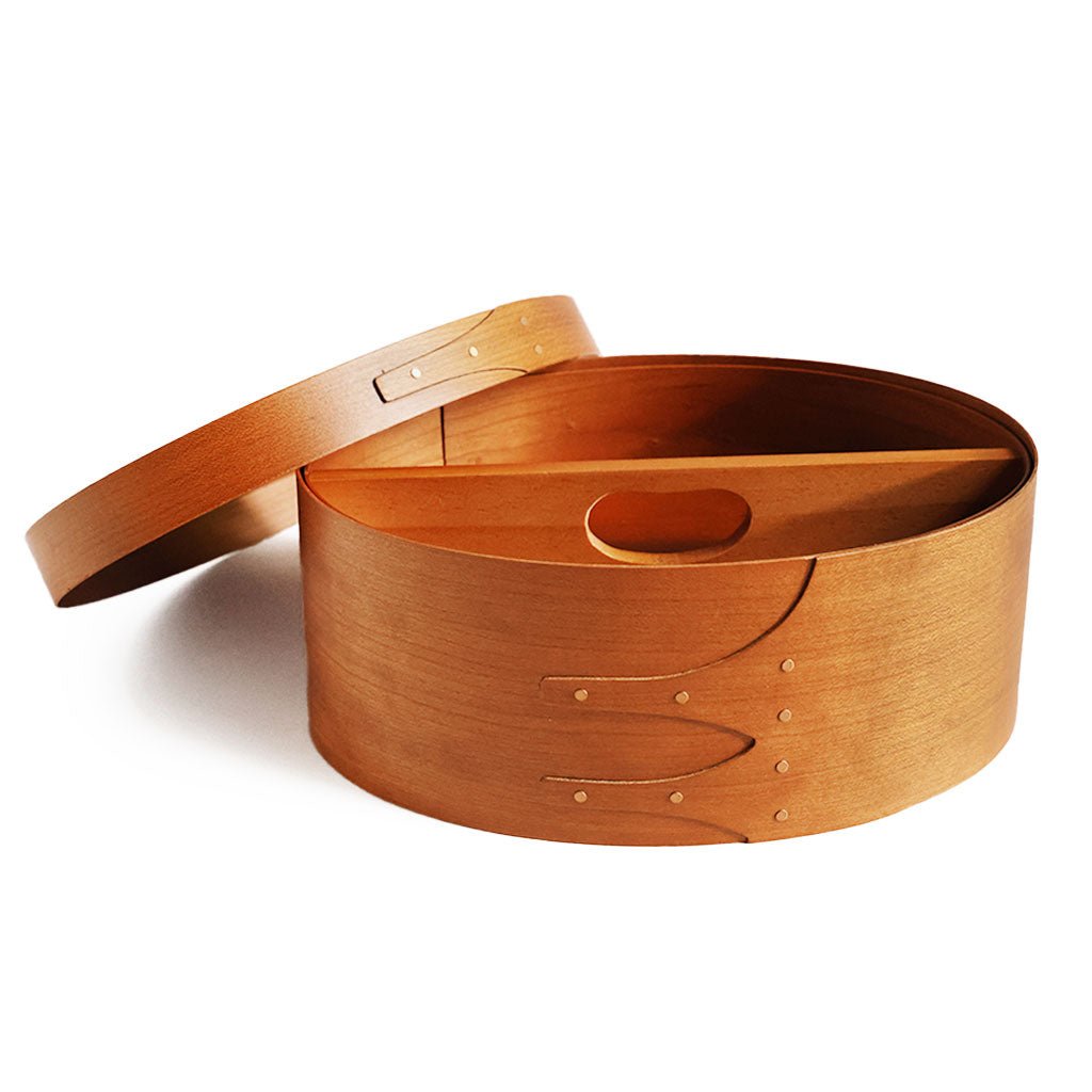 Oval Wood Shaker Box