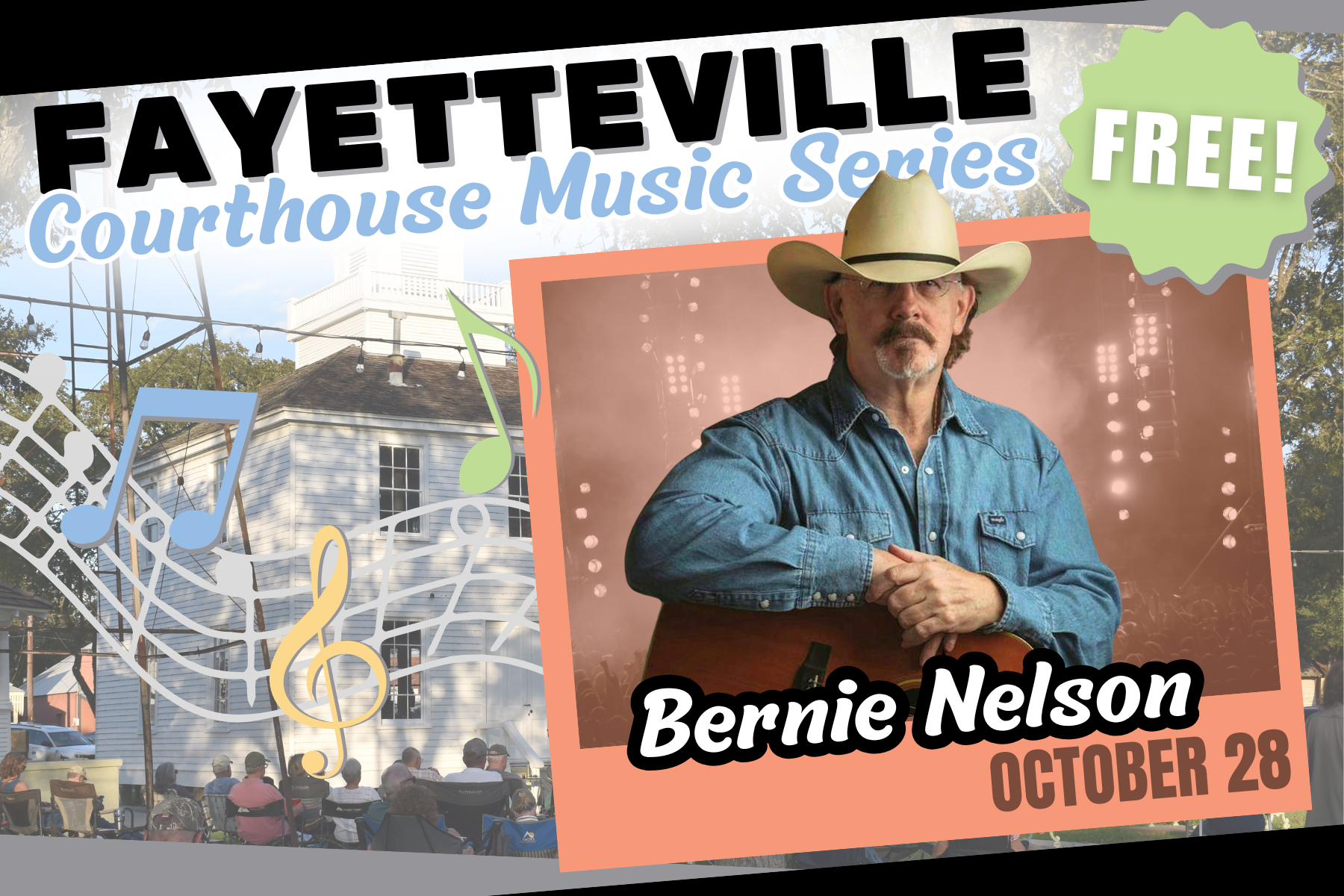 Courthouse Music Series: Bernie Nelson