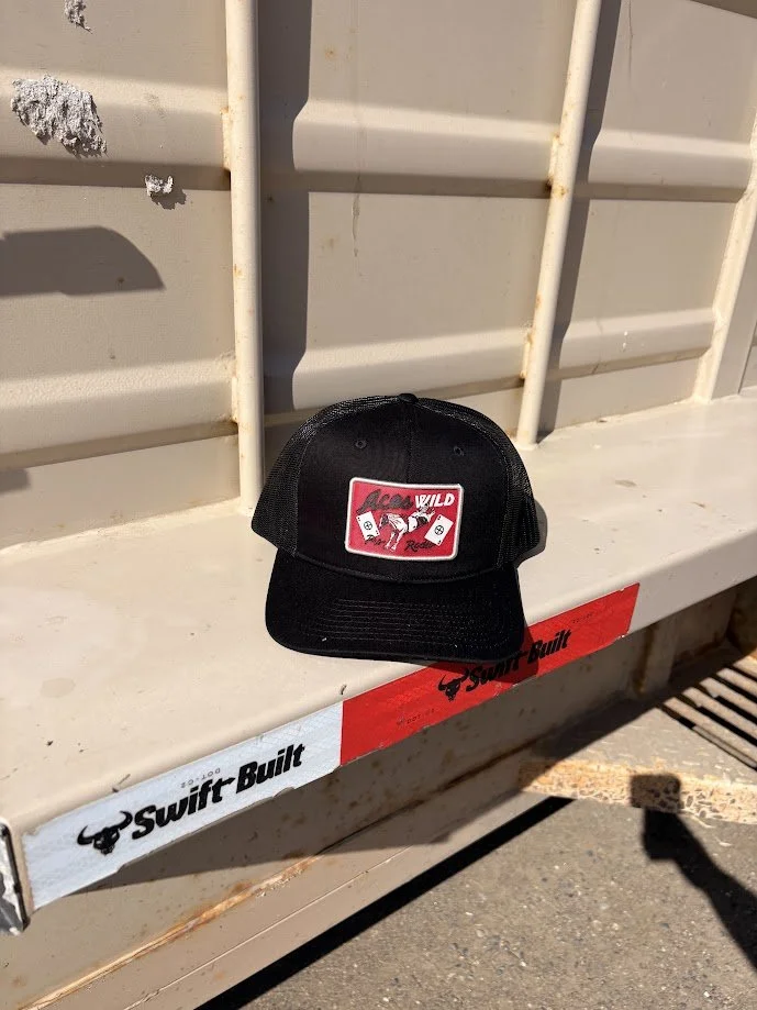 Aces Wild Pro Rodeo Hat - Black - Snapback