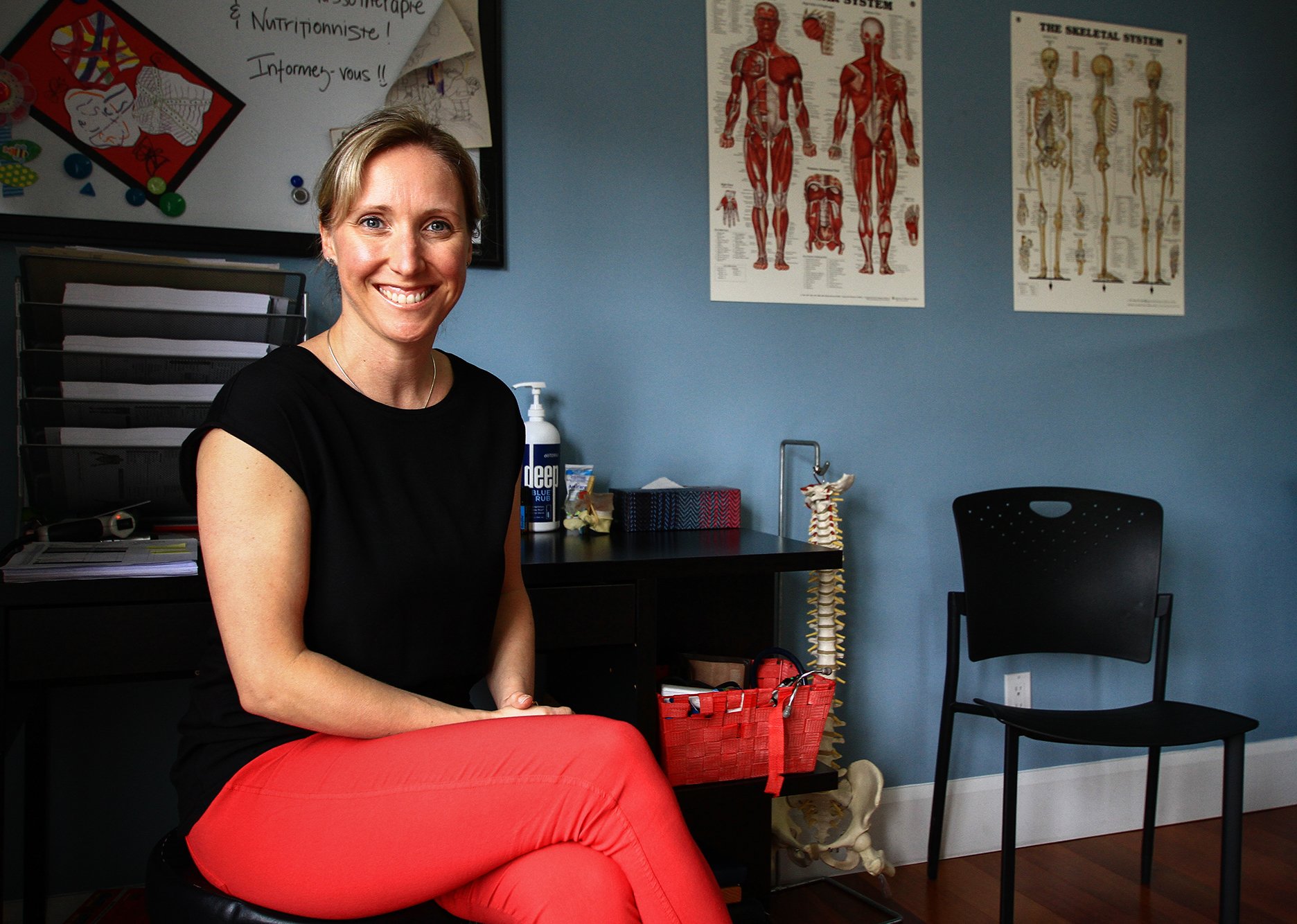 Rencontre avec Dre Joëlle Malenfant, chiropraticienne