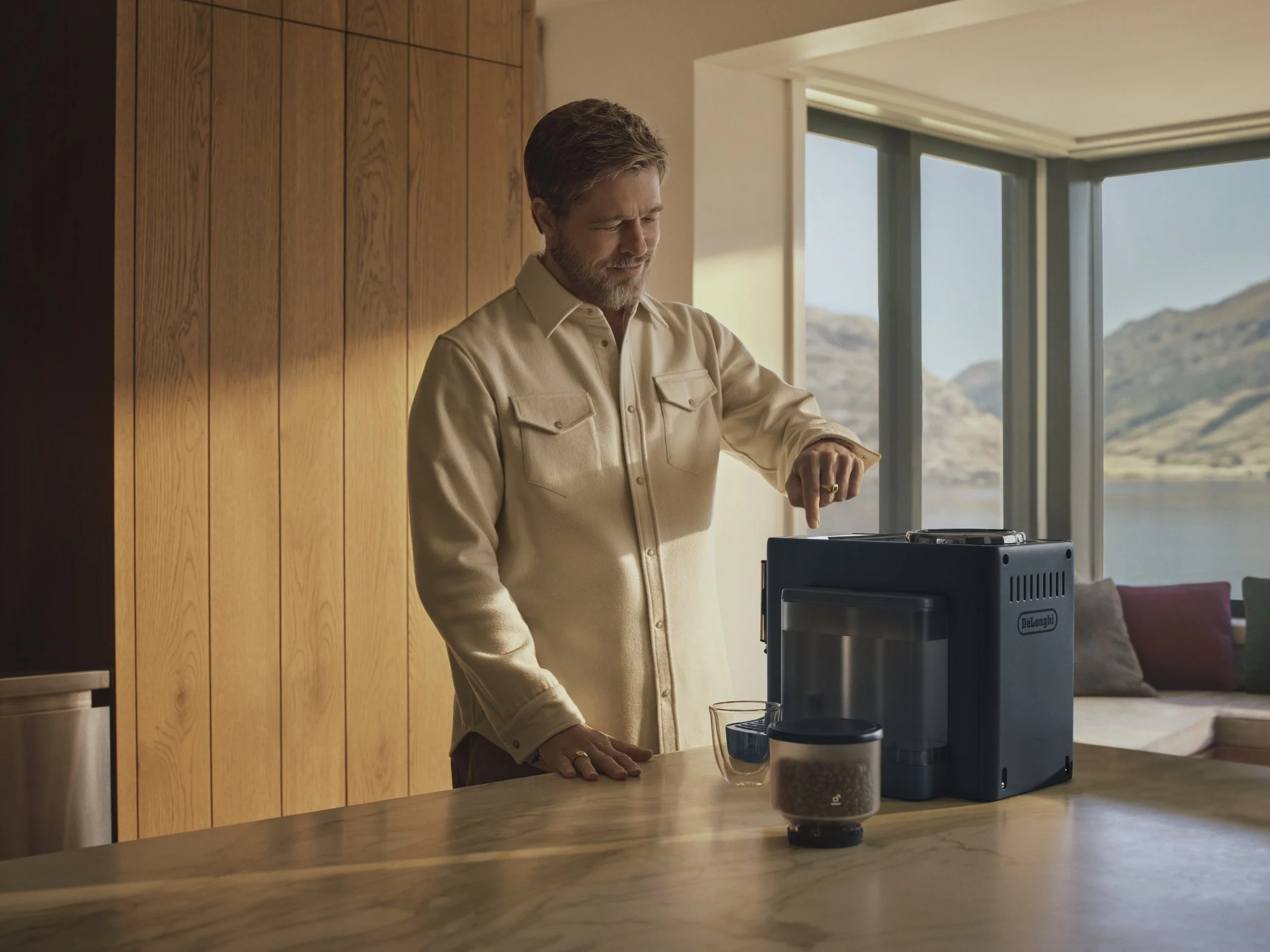 De’Longhi Launches the Perfetto 3.0 Global Campaign Starring Brad Pitt to Solidify Its Worldwide Coffee Leadership entertainment interviews vs brands 2.jpg