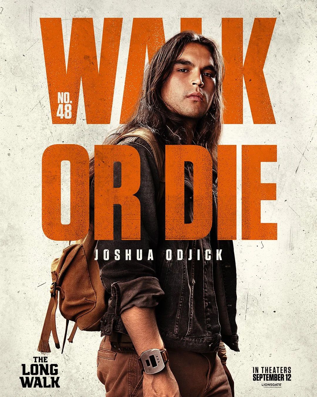 The Long Walk Lionsgate Character Poster 1 VS Brands Entertainment Interviews 4.jpg