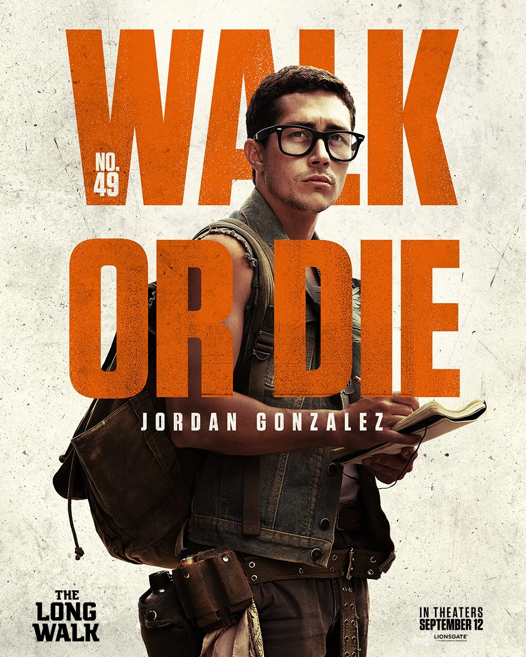 The Long Walk Lionsgate Character Poster 1 VS Brands Entertainment Interviews 5.jpg
