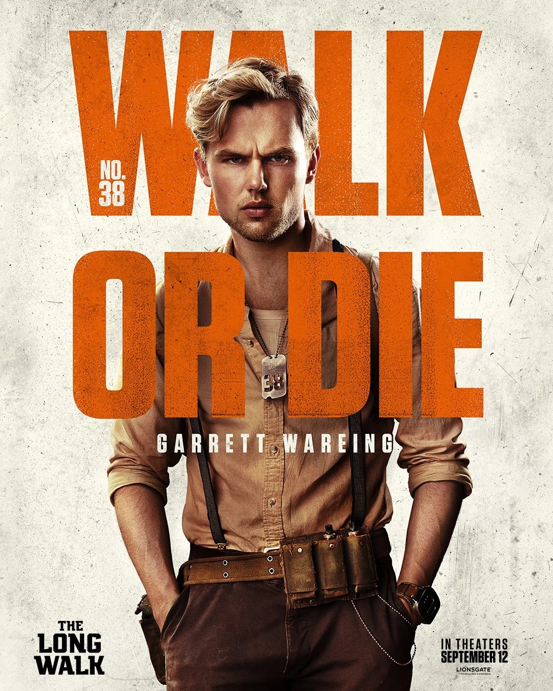 The Long Walk Lionsgate Character Poster 1 VS Brands Entertainment Interviews 6.jpg